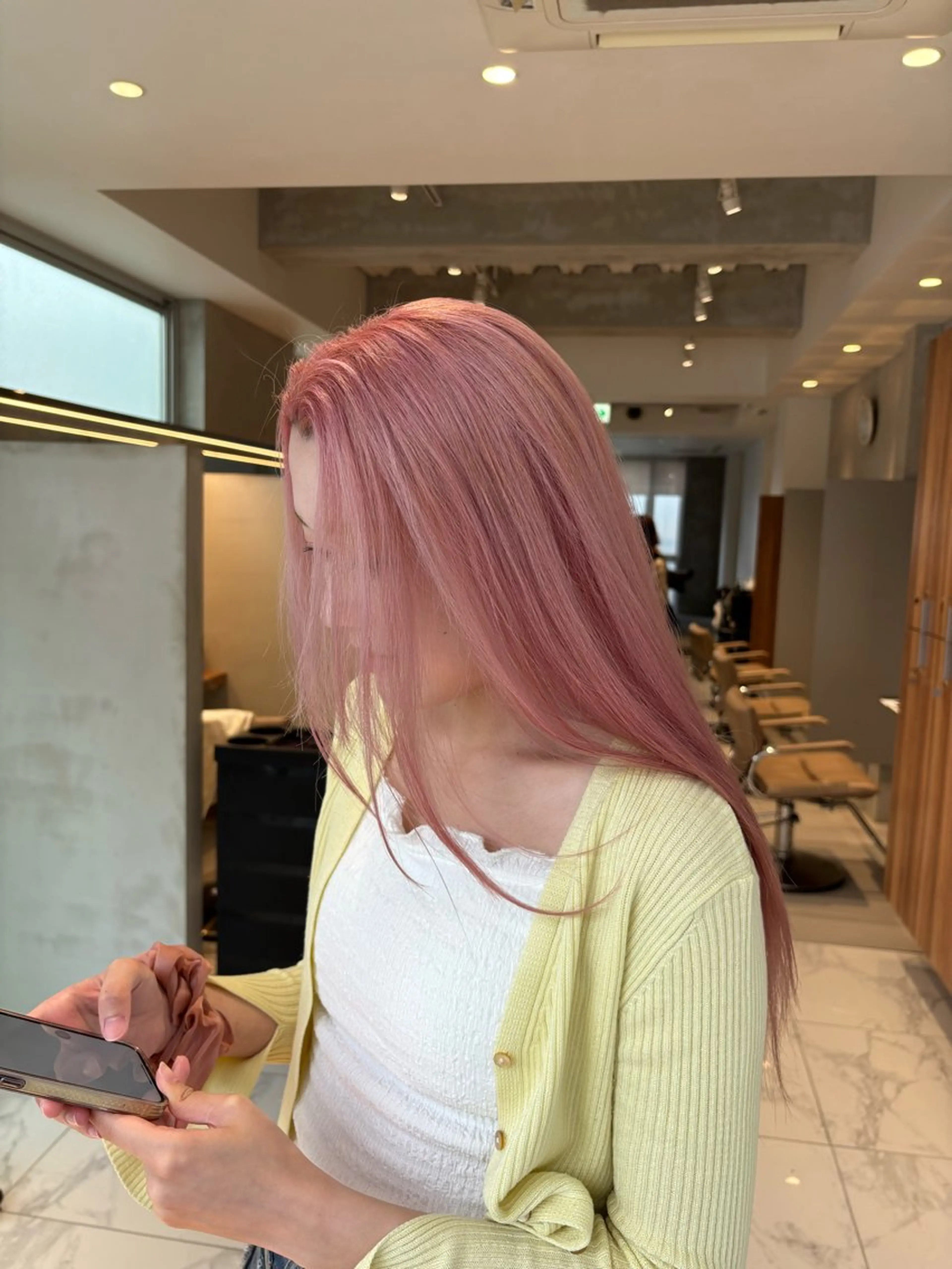 カラー 艶髪/透明感カラー /ゼンのヘアスタイル