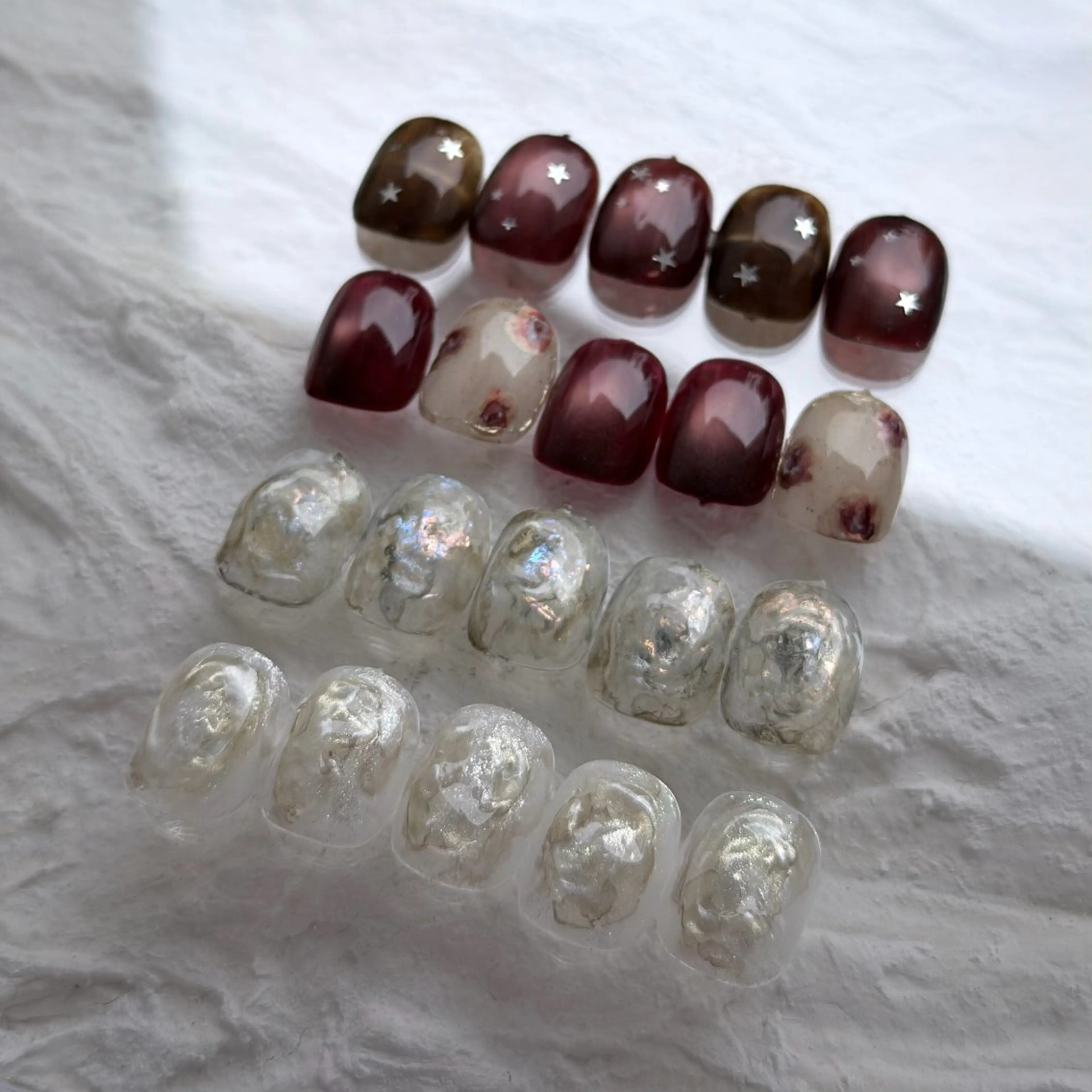 ネイル ハンドネイル 🎀 Hiyubi._.nail 🫧所属・🎀フェイ フェイ🫧💗のネイルデザイン