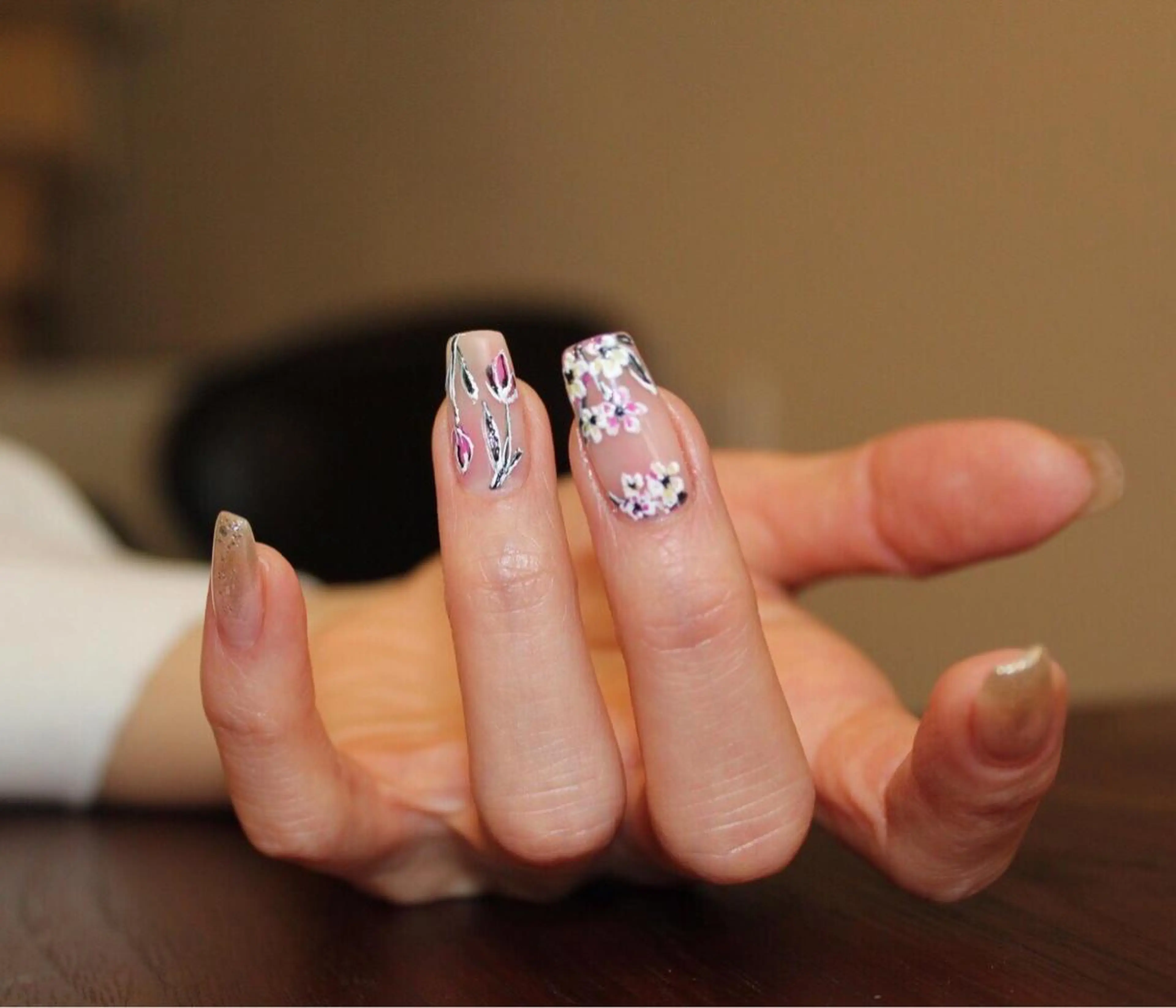 ネイル フラワーネイル The  Next...所属・TheNext kitahorieのネイルデザイン