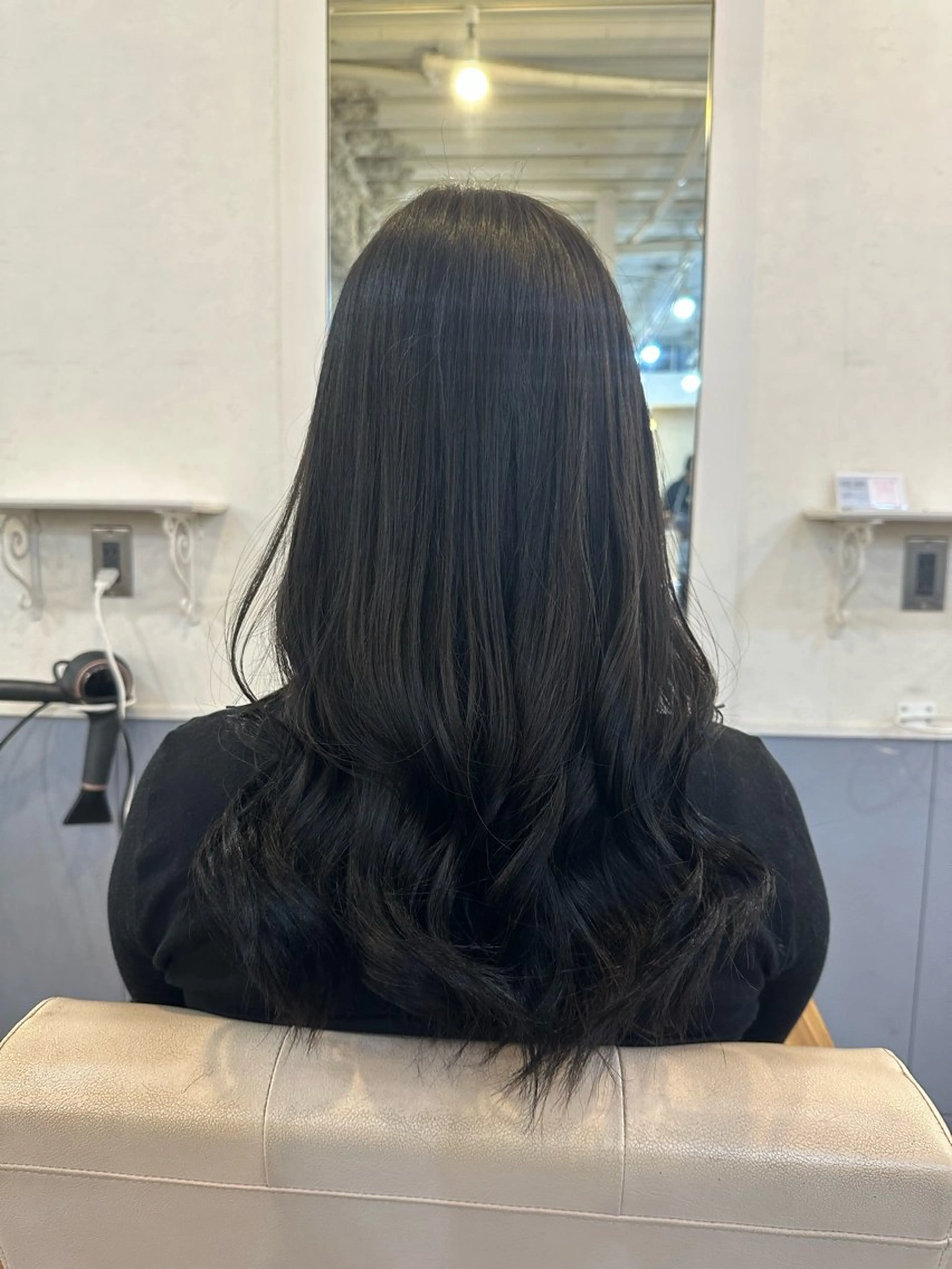 ロング カラー 透明感カラー カット ヘアカラー トリートメント 🩵透明感/高発色 /難波/北原佑記🌸のヘアスタイル