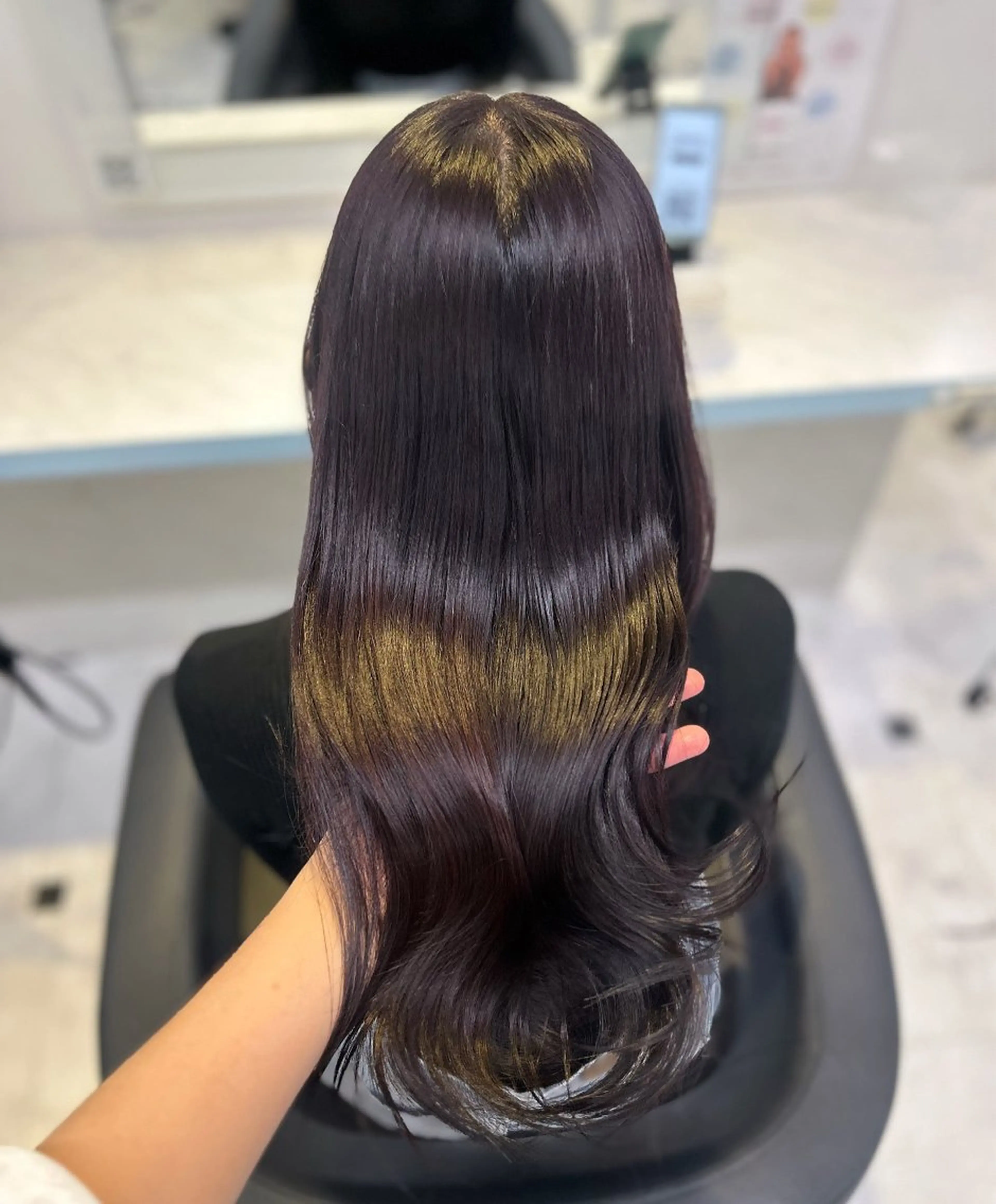 ロング ヘアカラー 🥀艶髪/似合わせ 暖色/まな🥀のヘアスタイル