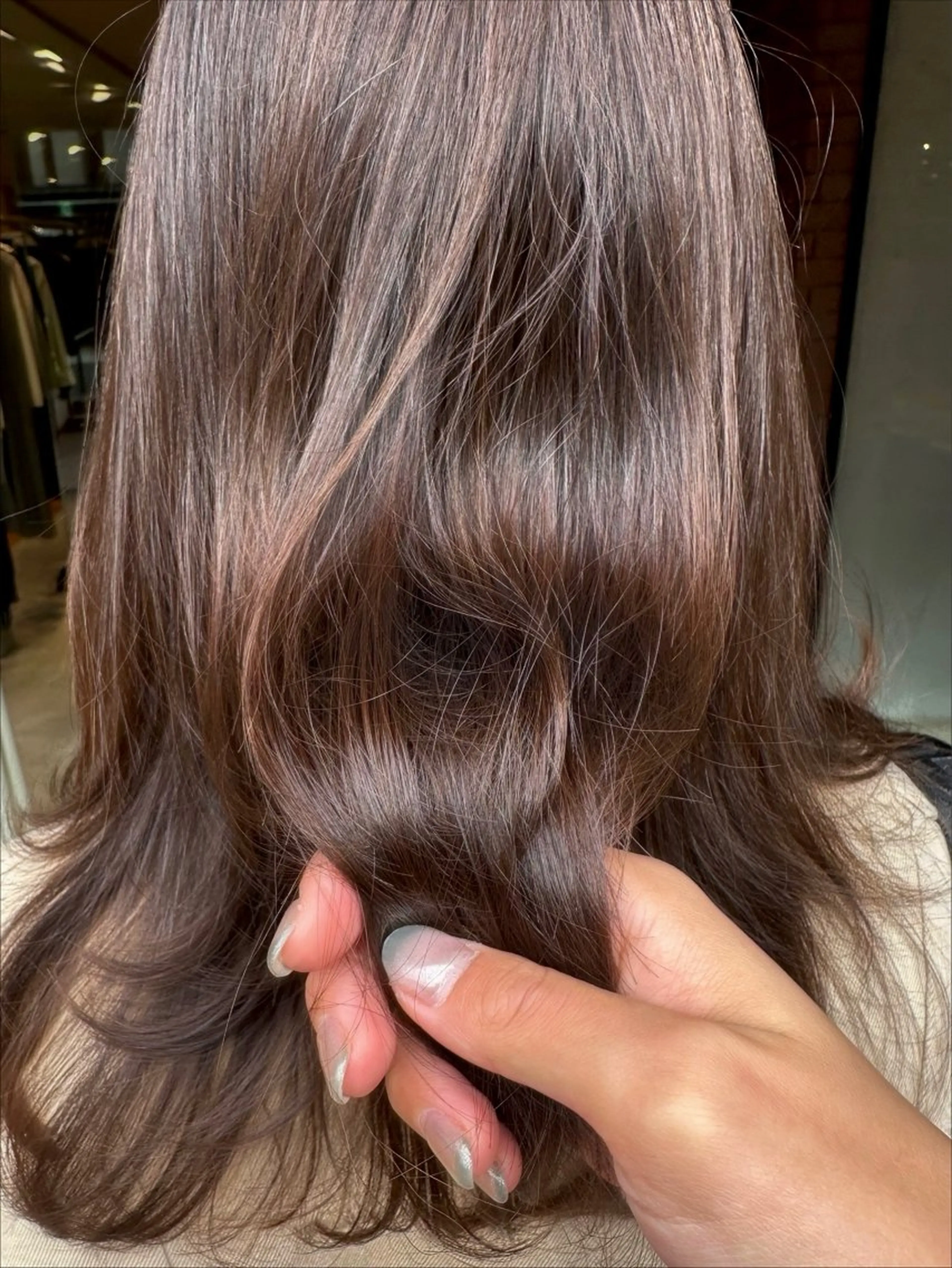 ミディアム カラー ブラウンカラー NORA表参道 NATSUMIのヘアスタイル