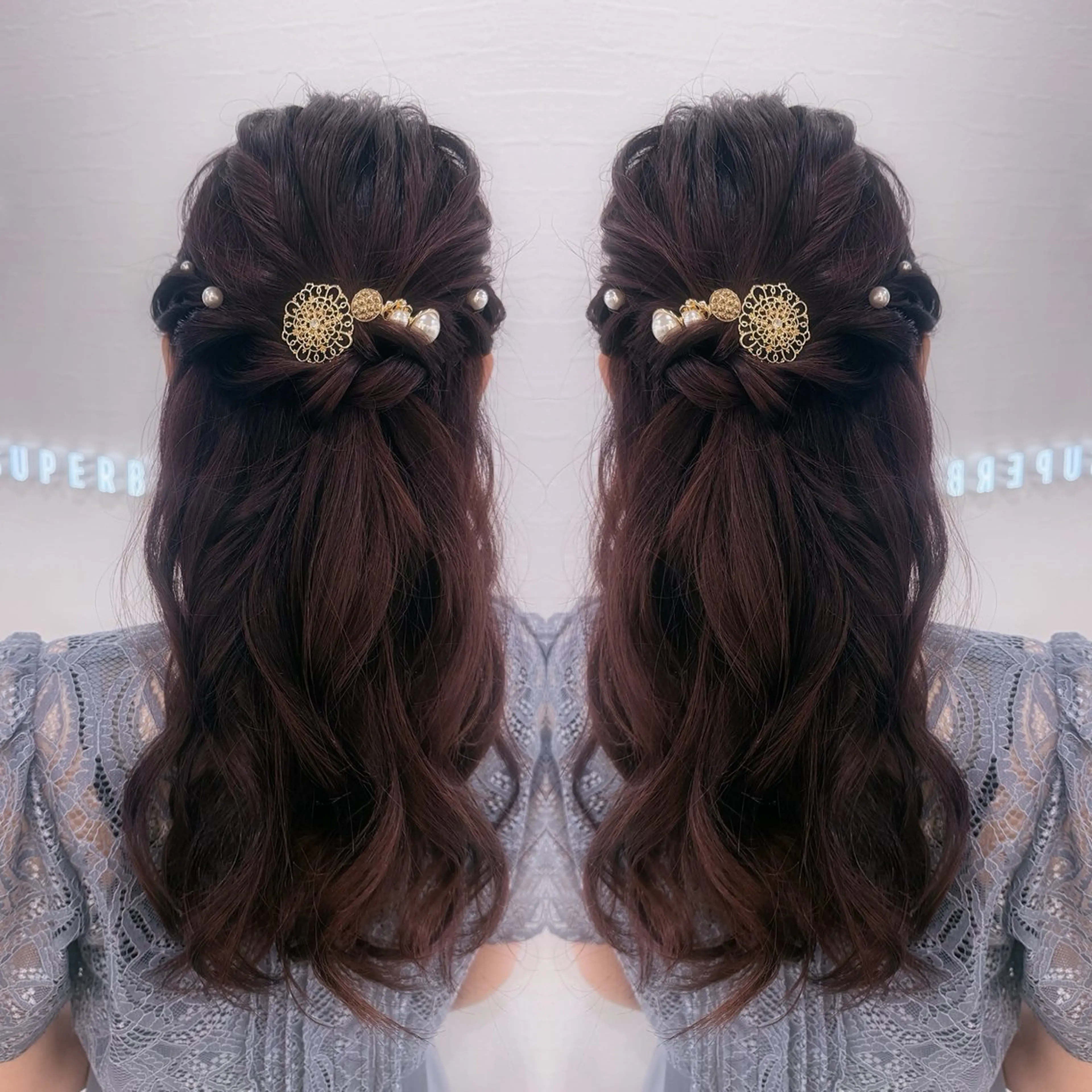 ヘアアレンジ 秋葉原コットン所属・ヘアセット 🤍AIRA🤍のヘアスタイル