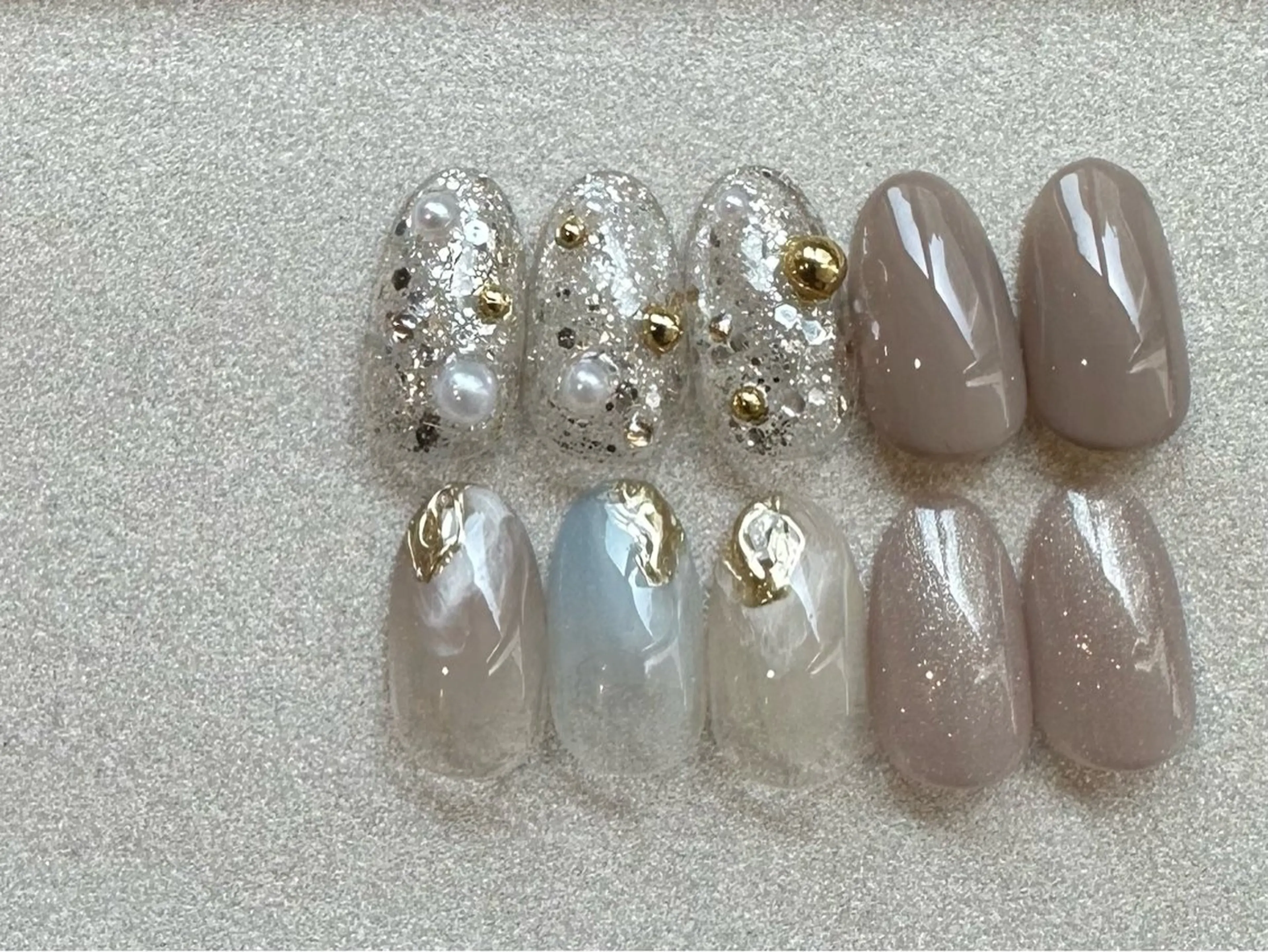 ネイル アートネイル 持ち込み ワンカラーネイル ハンドネイル etorca nailのネイルデザイン