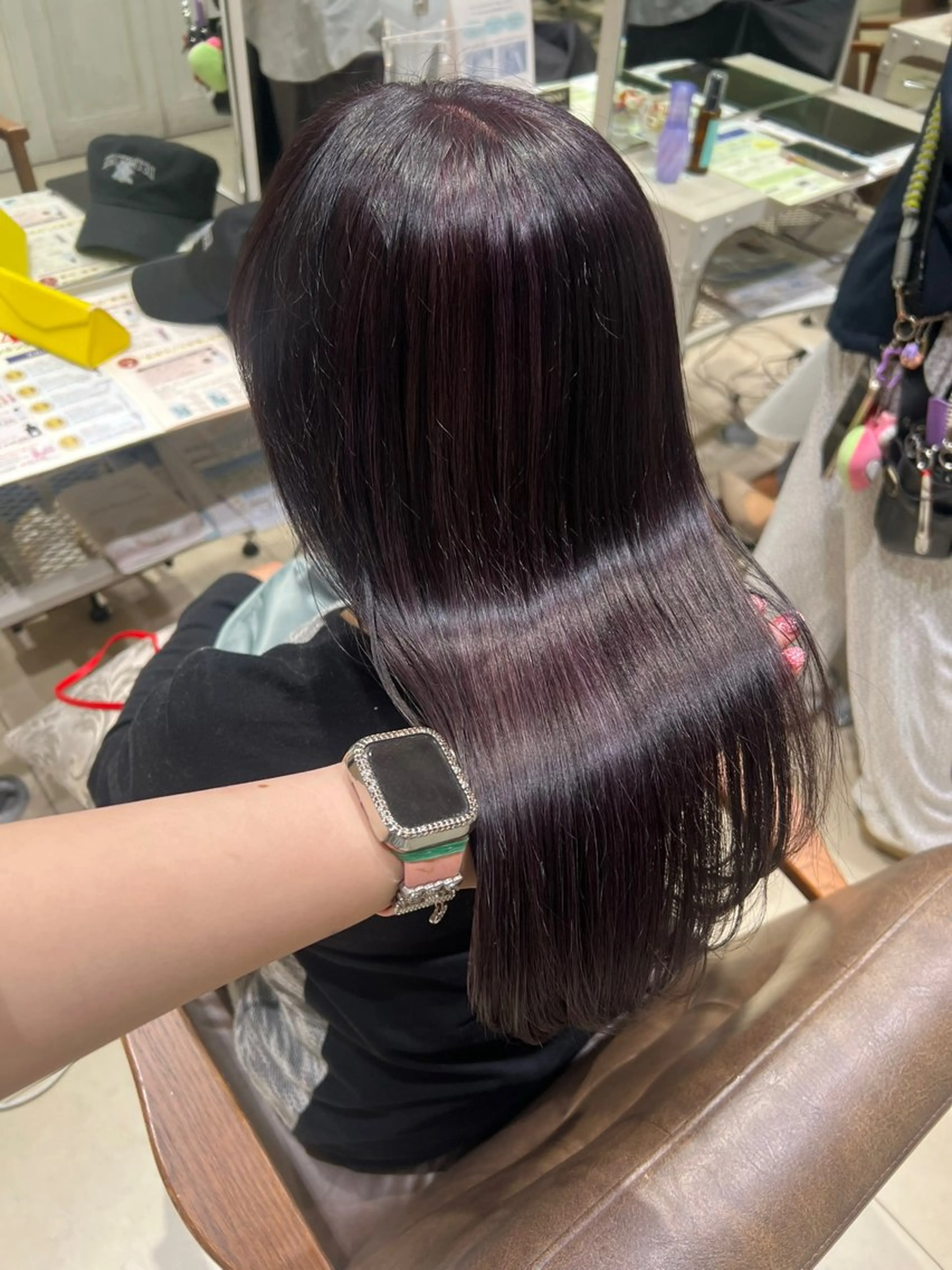 セミロング トリートメント ダブルカラー/髪質 改善🫧池田優紀のヘアスタイル