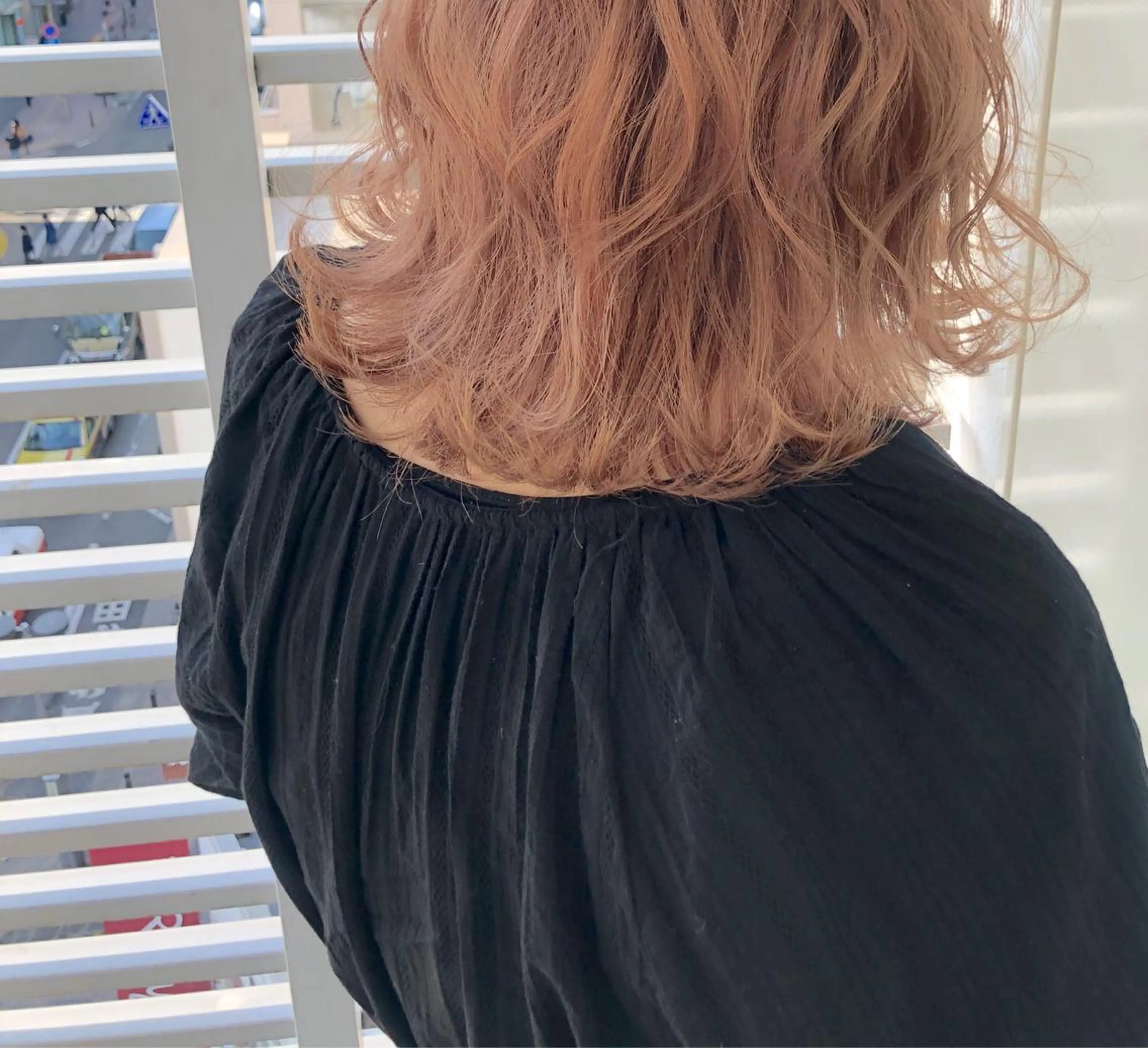 ミディアム カラー ヘアアレンジ NANA／trend style🕊🍑のヘアスタイル