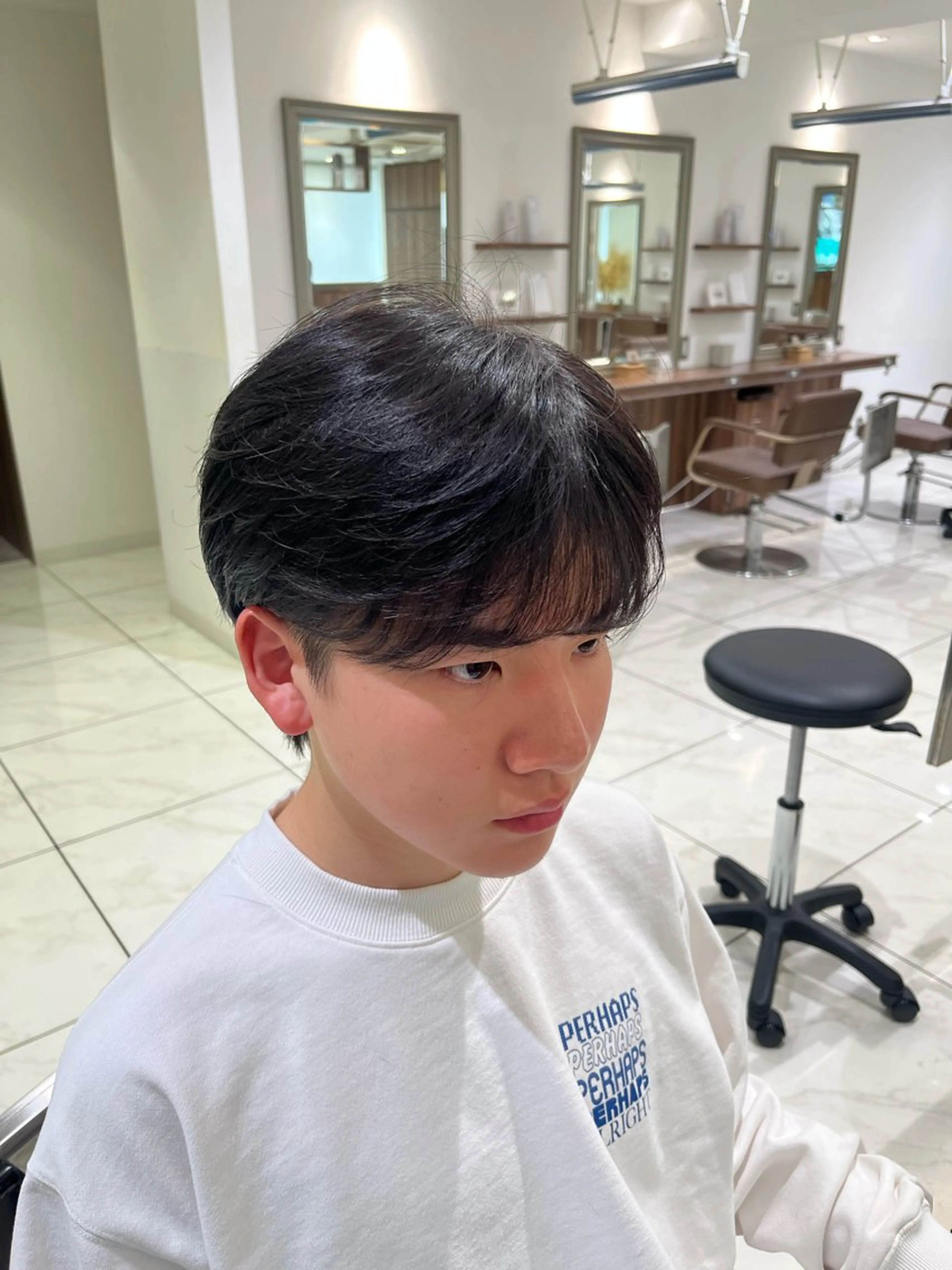 ショート パーマ メンズ 桜新町メンズ特化| ユウダイのヘアスタイル