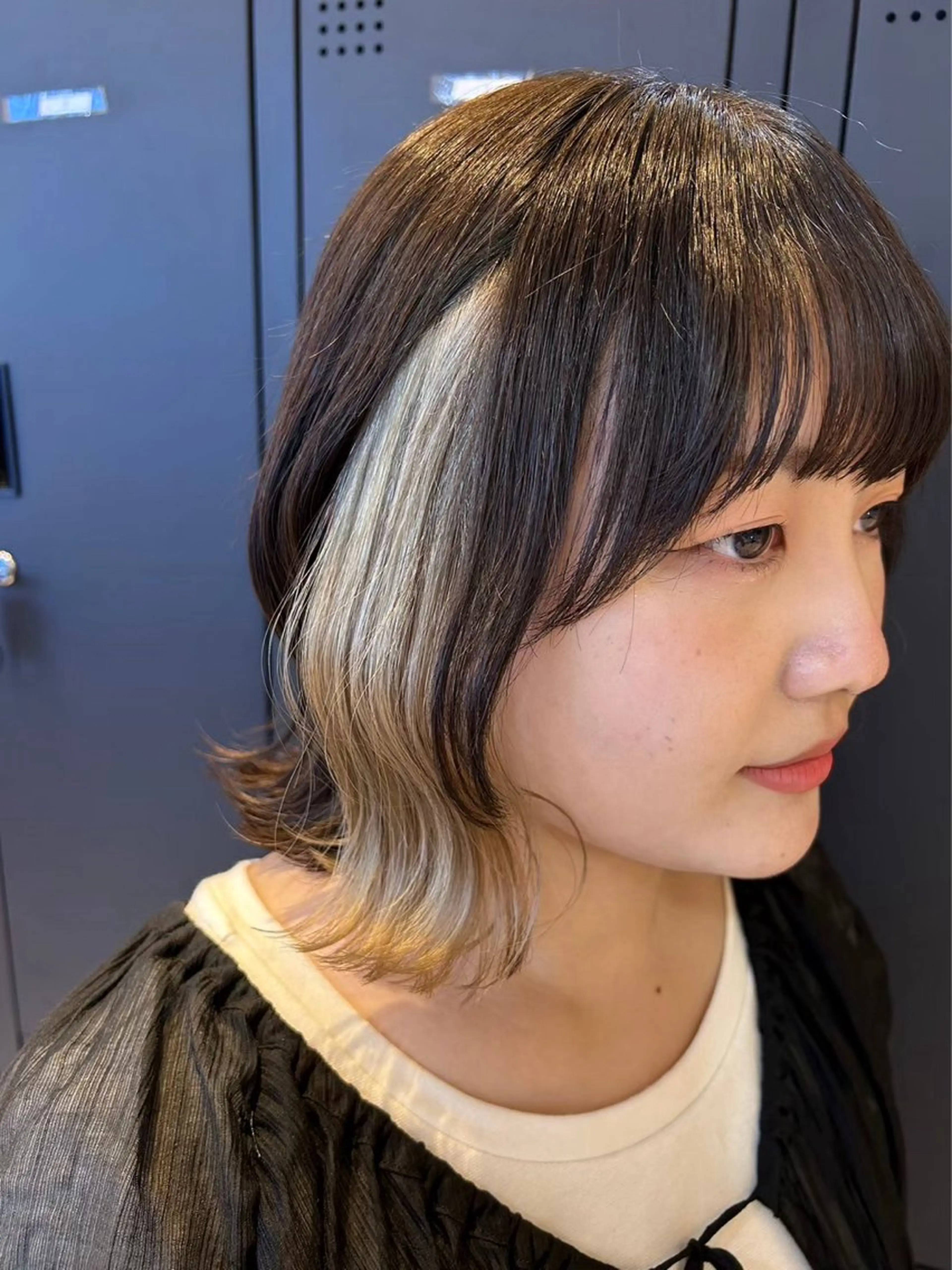 ショート ヘアカラー トリートメント 髪質改善縮毛矯正 指名No.1👑のヘアスタイル