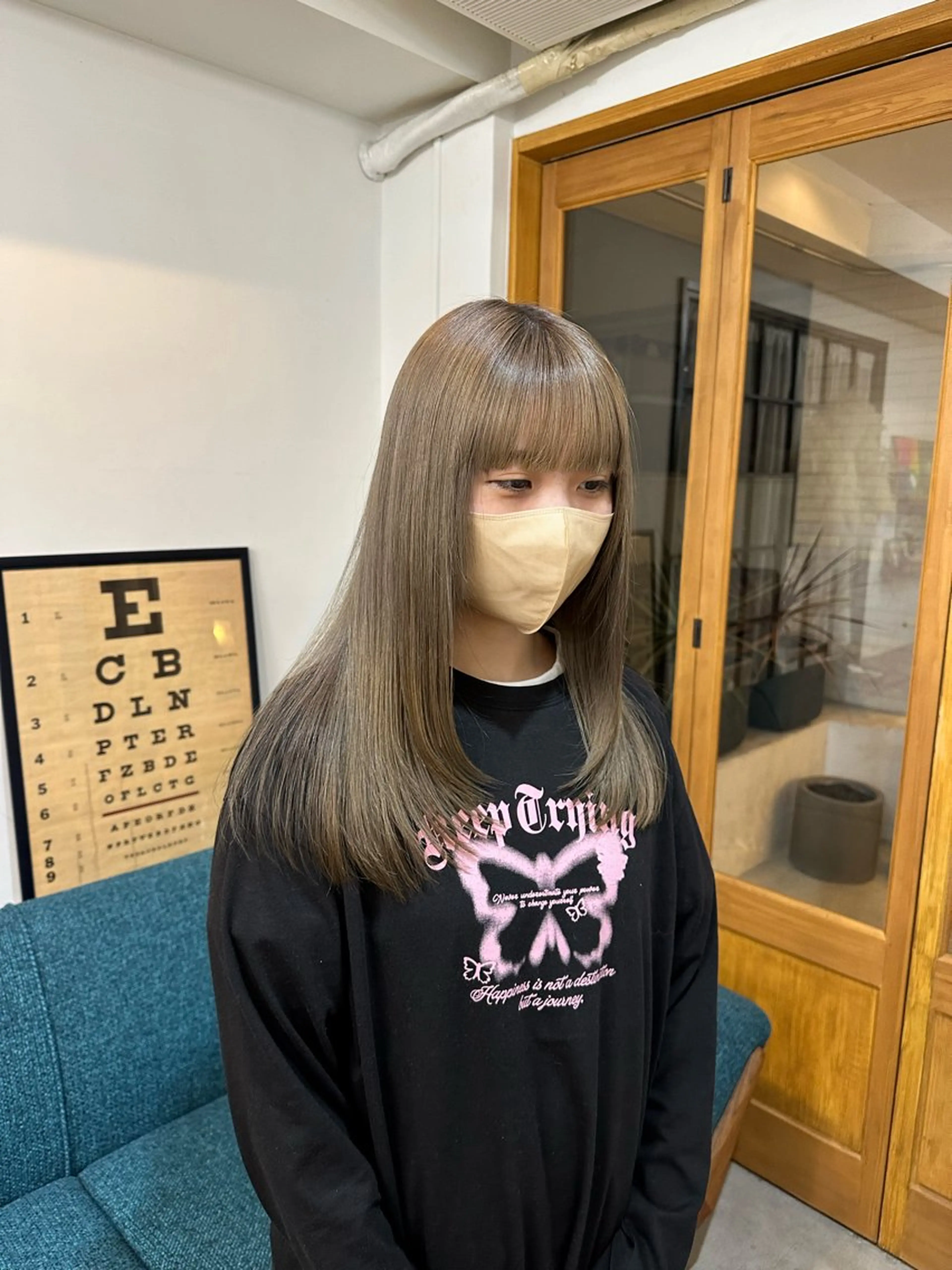 セミロング Lana hair salon 刈谷所属・縮毛矯正＆髪質改善 特化/ゆいのヘアスタイル