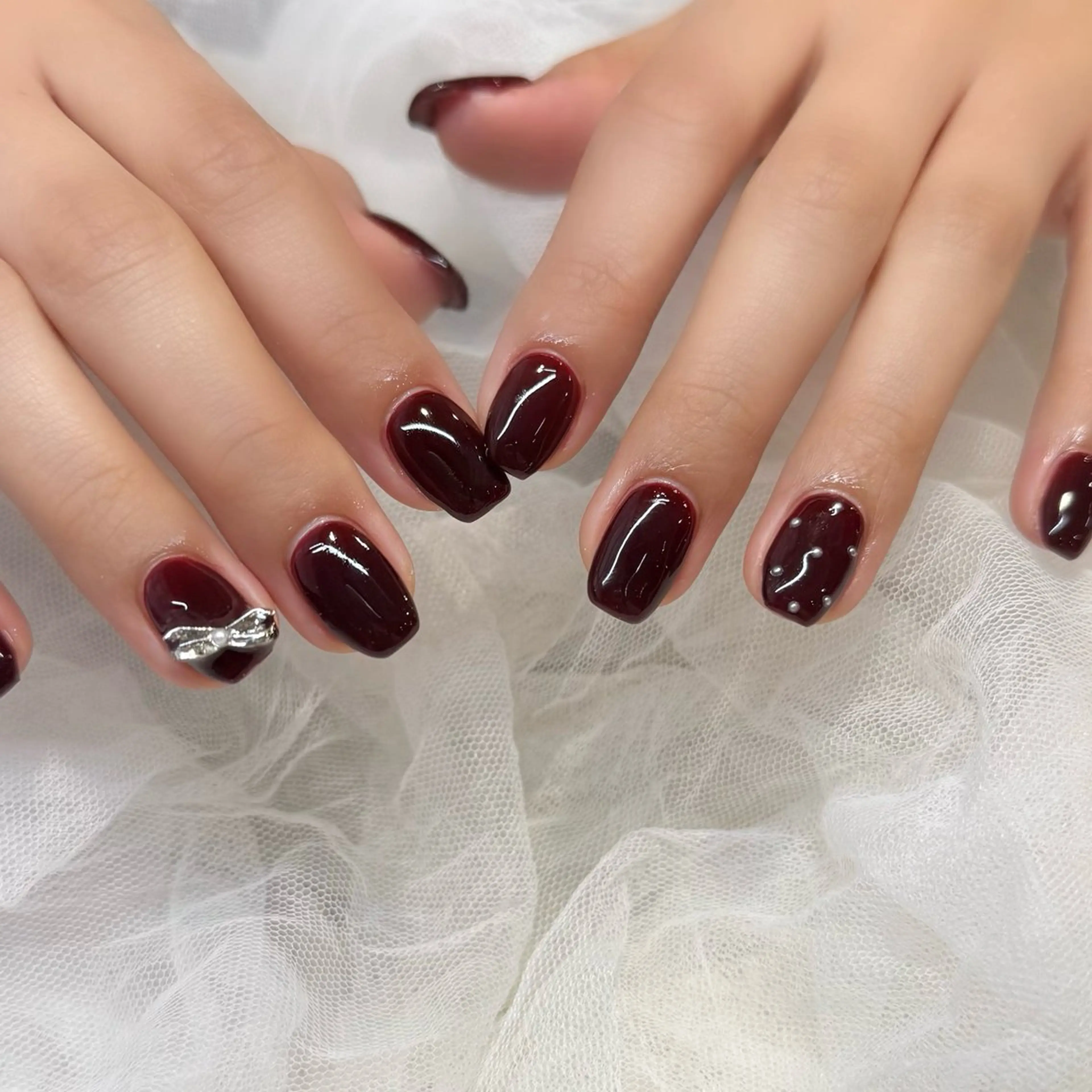 ネイル ハンドネイル 新井 ひなののネイルデザイン