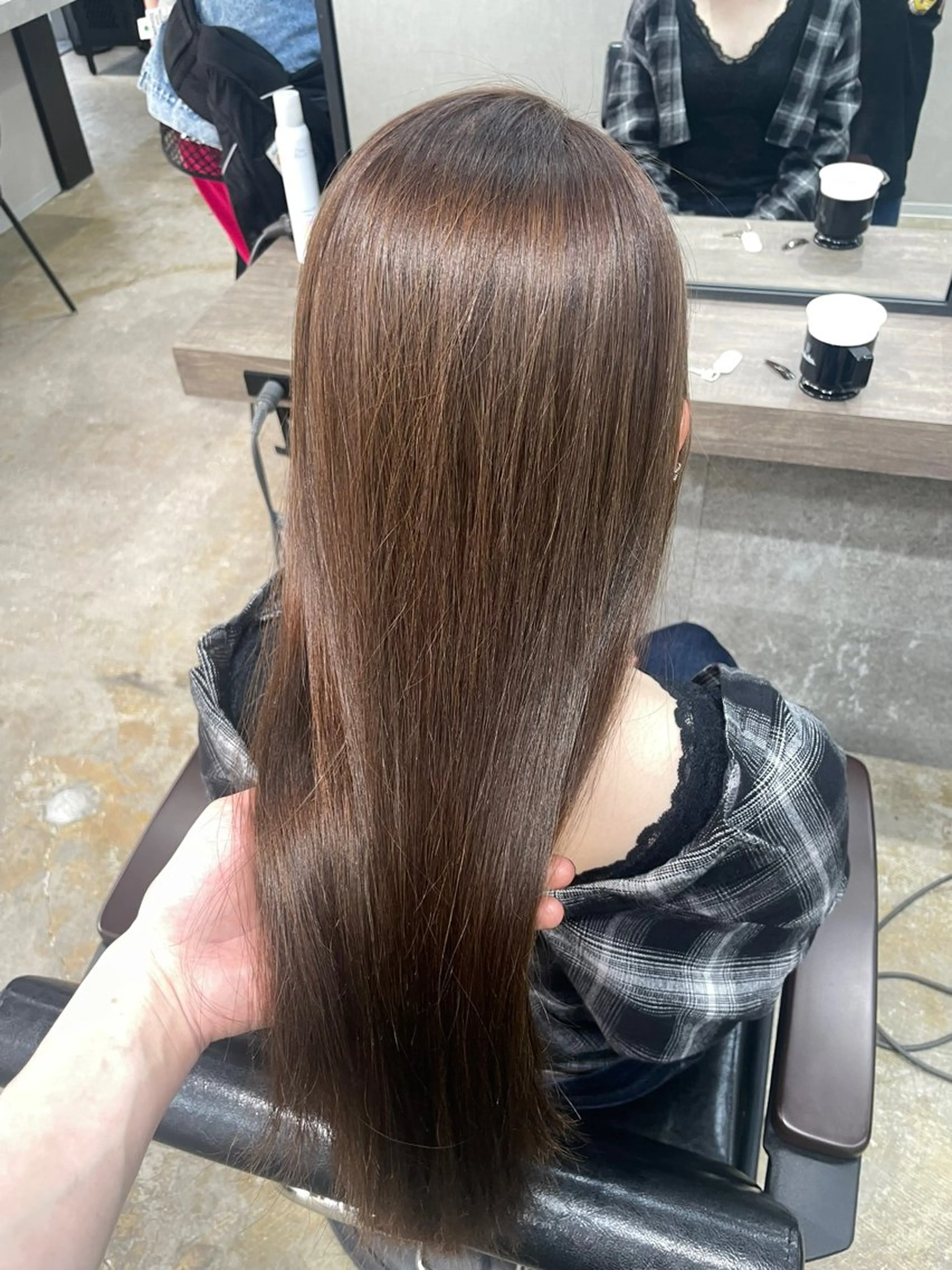 ロング トリートメント トリートメント ブレンバイドット所属・ニュアンスカラー/ 🫧レミ(坊主)のヘアスタイル