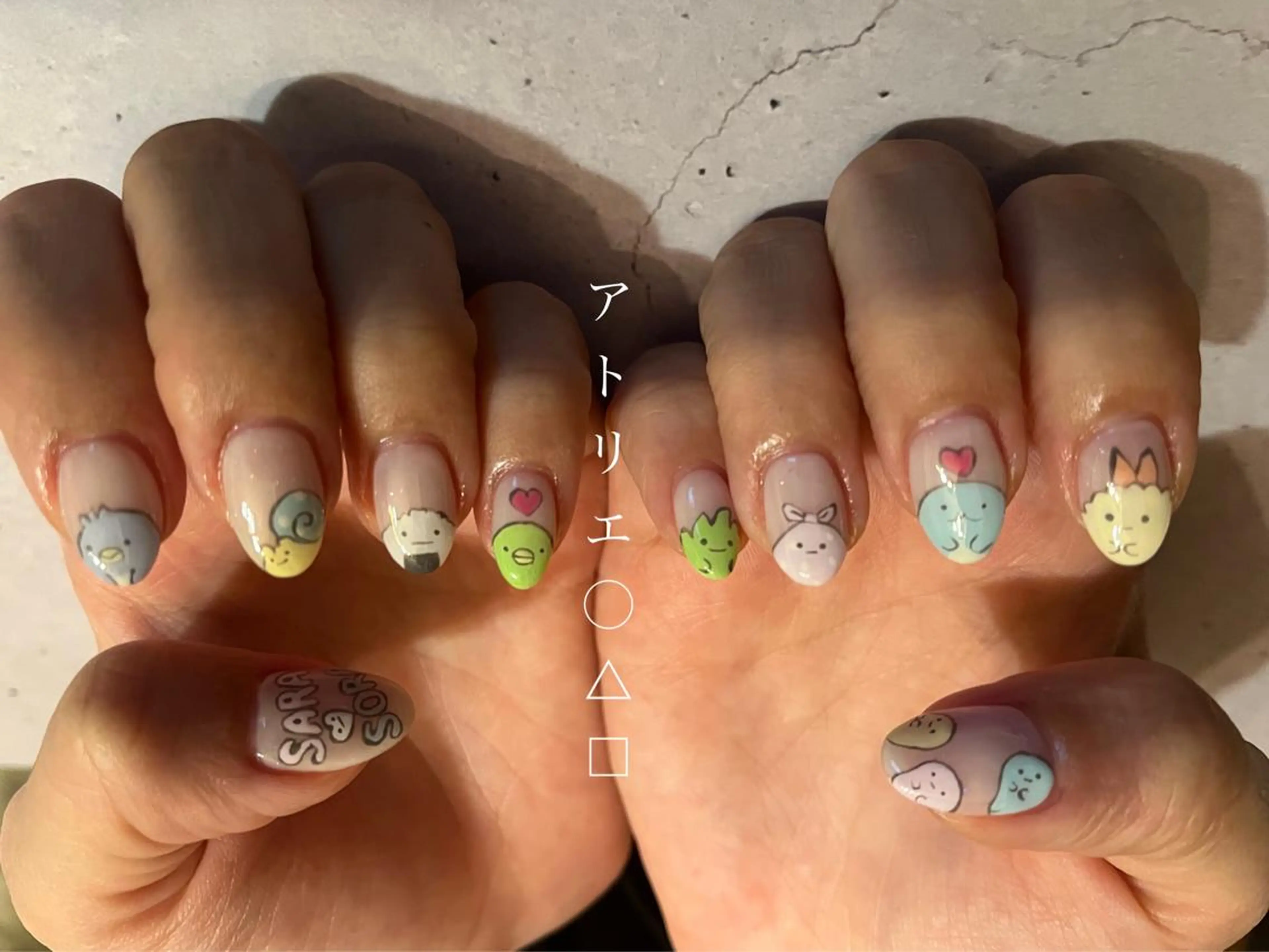 ネイル アートネイル アトリエ ○△□のネイルデザイン
