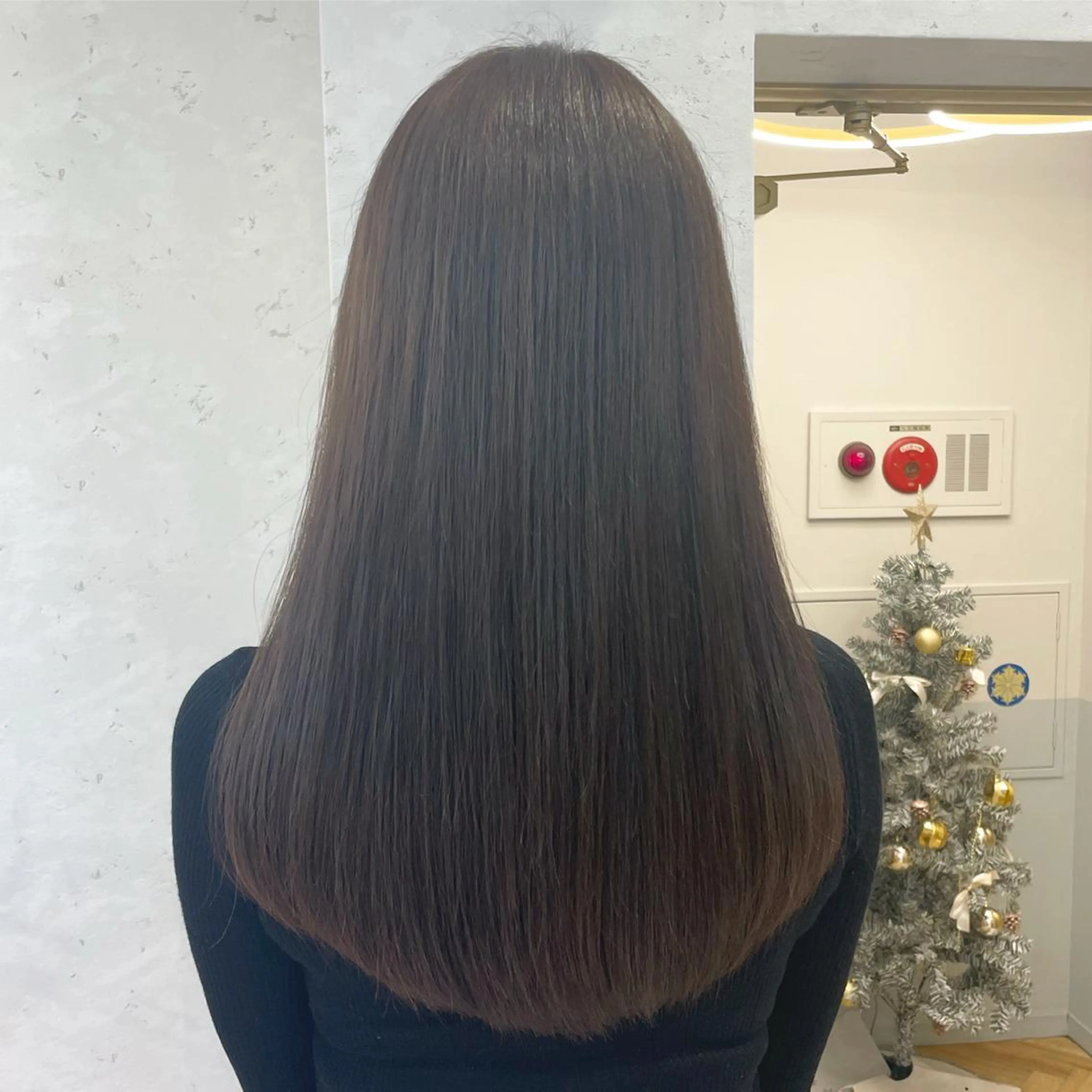 ロング ヘアカラー トリートメント 産休中2026.4月 復帰予定/野崎華代のヘアスタイル