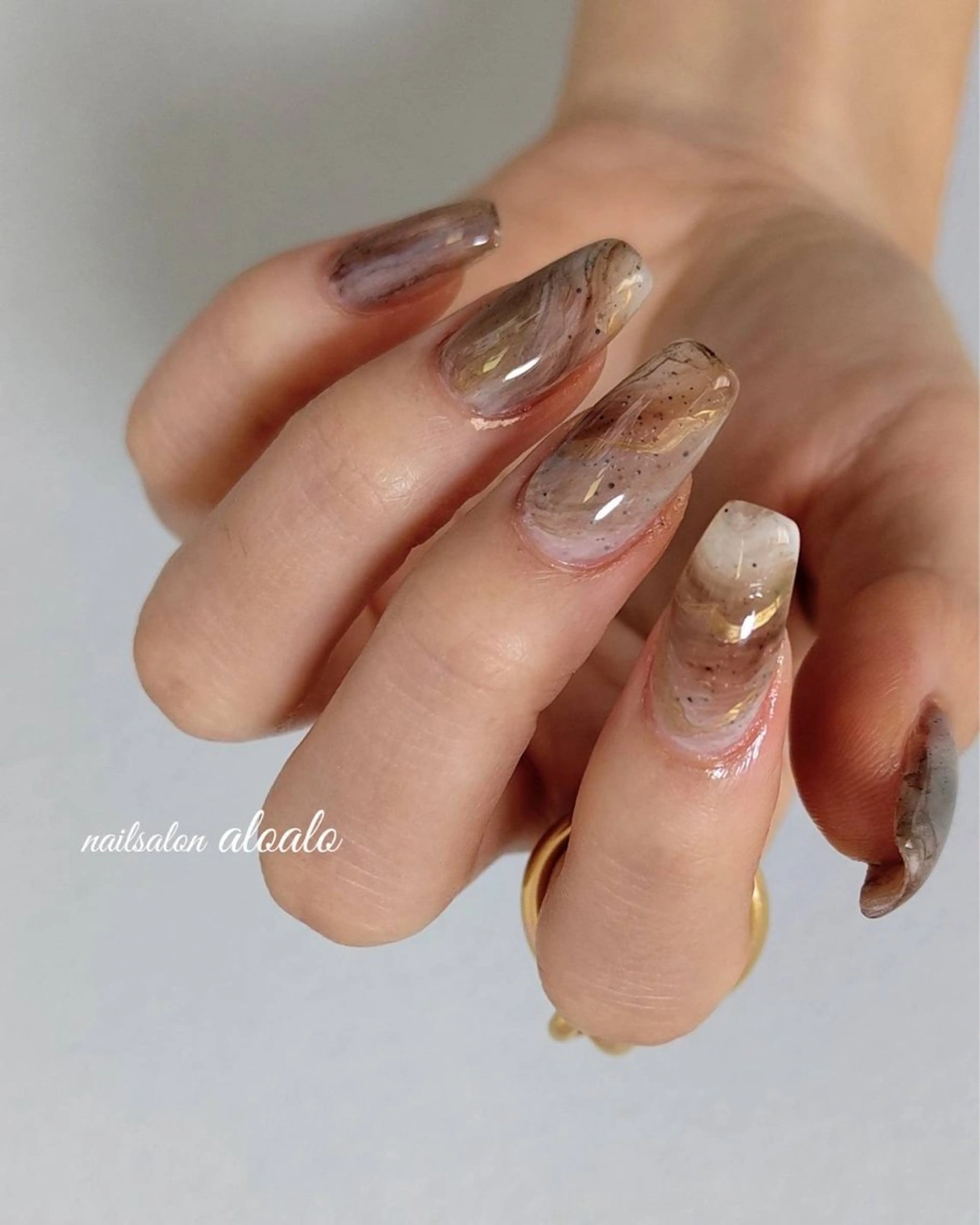 ネイル nail salon  aloalo所属・Nailist Ayaのネイルデザイン