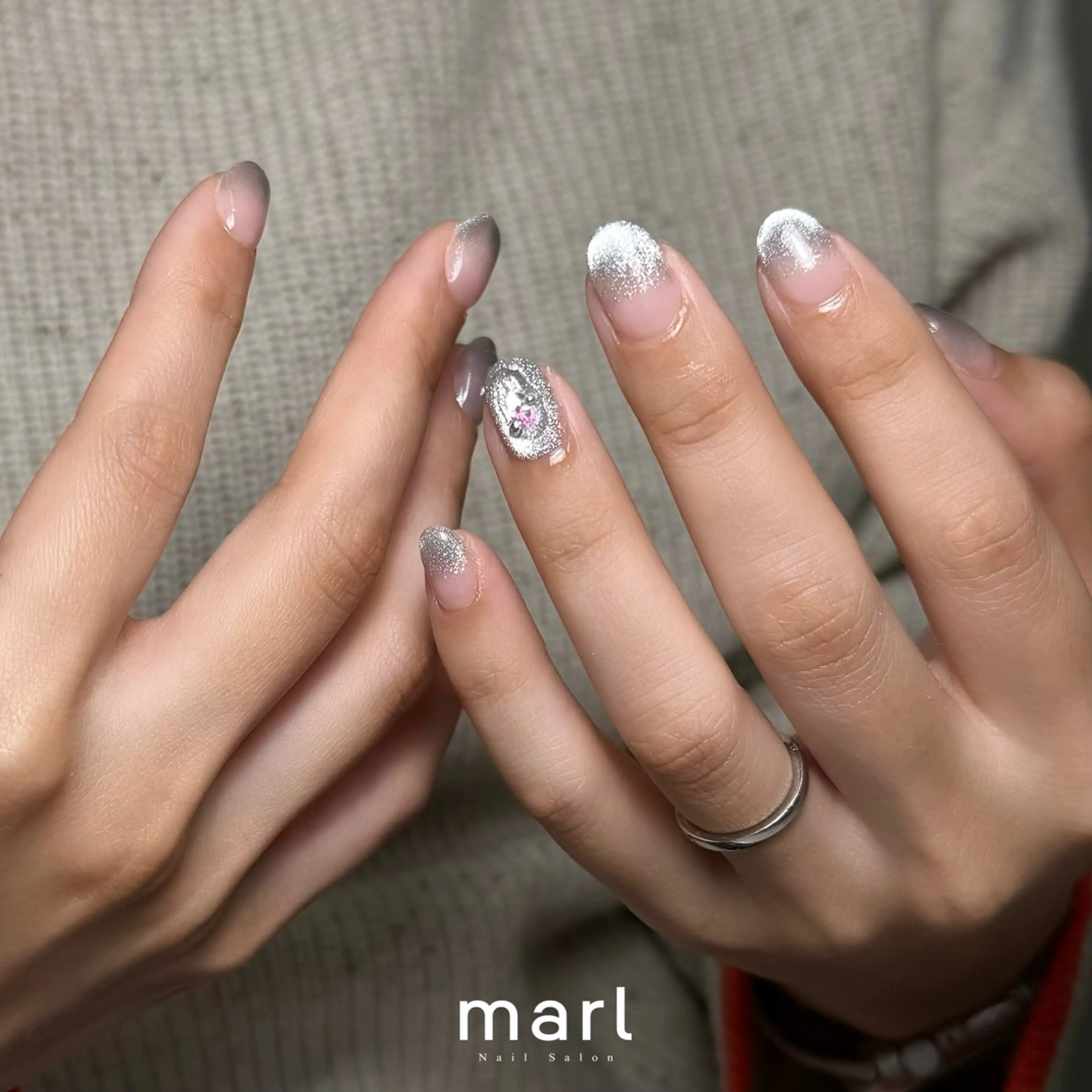 ネイル ハンドネイル marl -Msisnailsalon-甲子園店所属・marl 甲子園店 aiのネイルデザイン