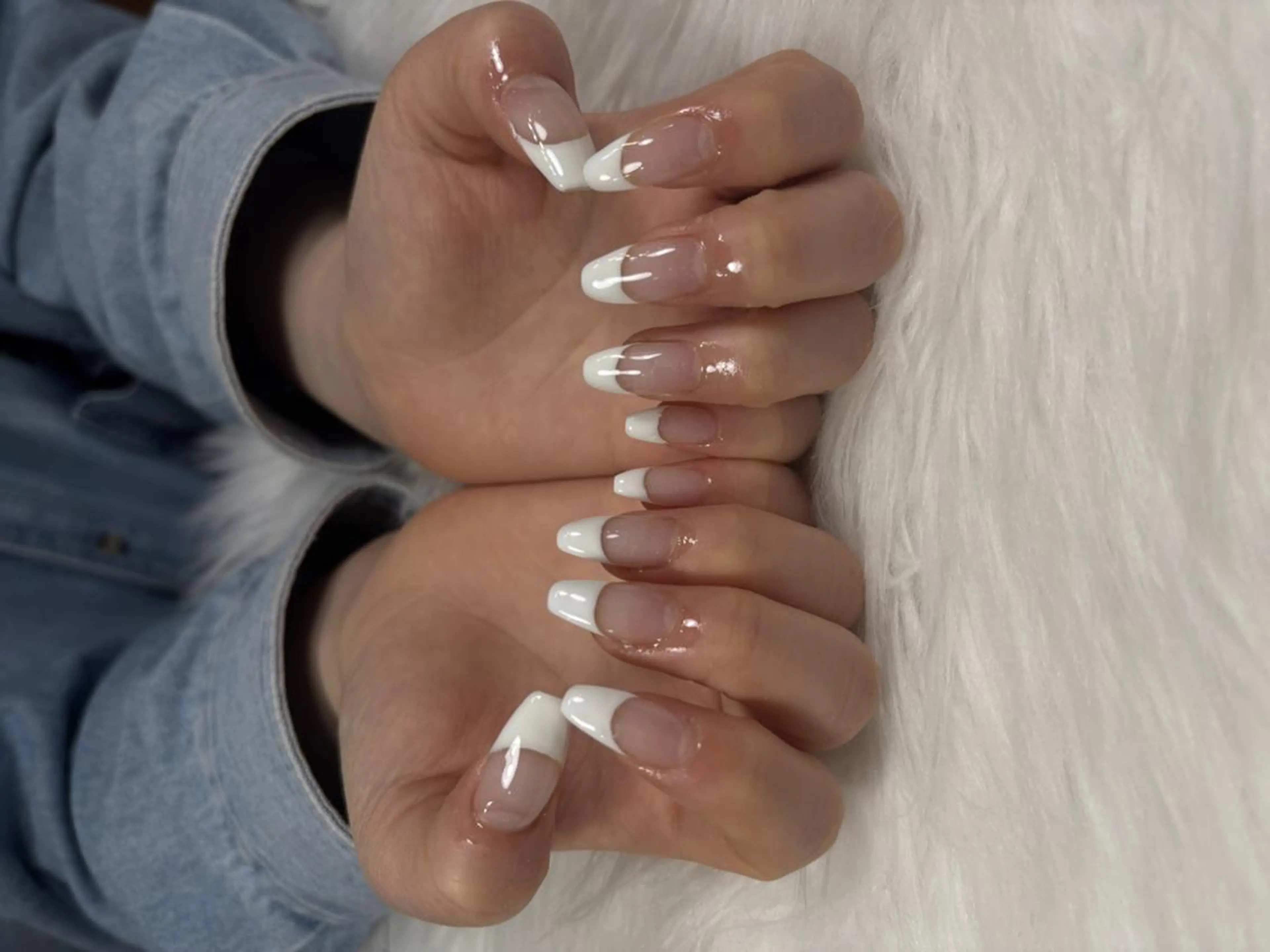 【‧✧̣̥̇‧オフ/ケア‧✧̣̥̇‧】✨5種フレンチorカラーグラデーション✨の写真