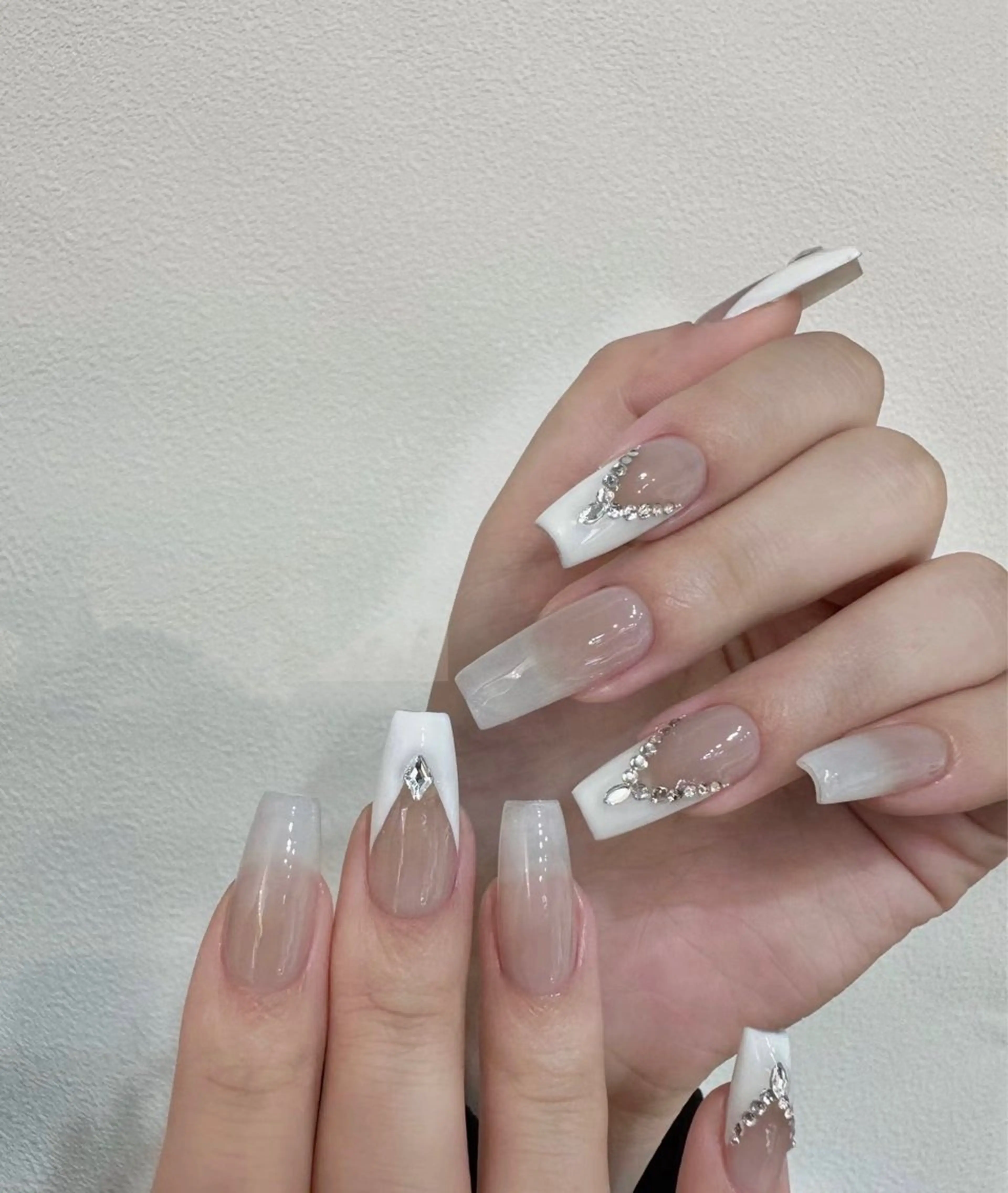 ネイル フレンチネイル オフィスネイル シンプルネイル BabyYouMi nailのネイルデザイン