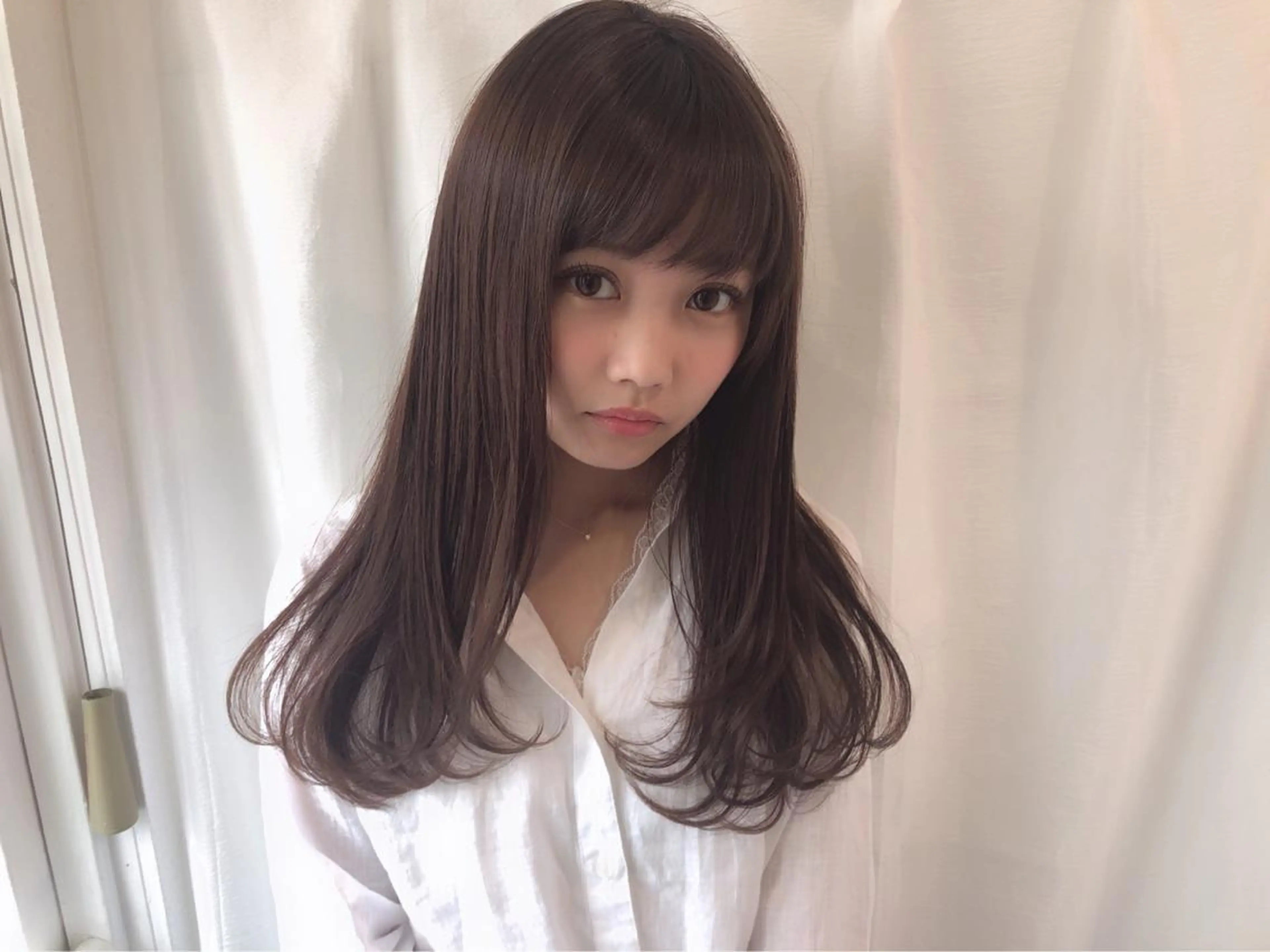 ロング anB ハルカのヘアスタイル
