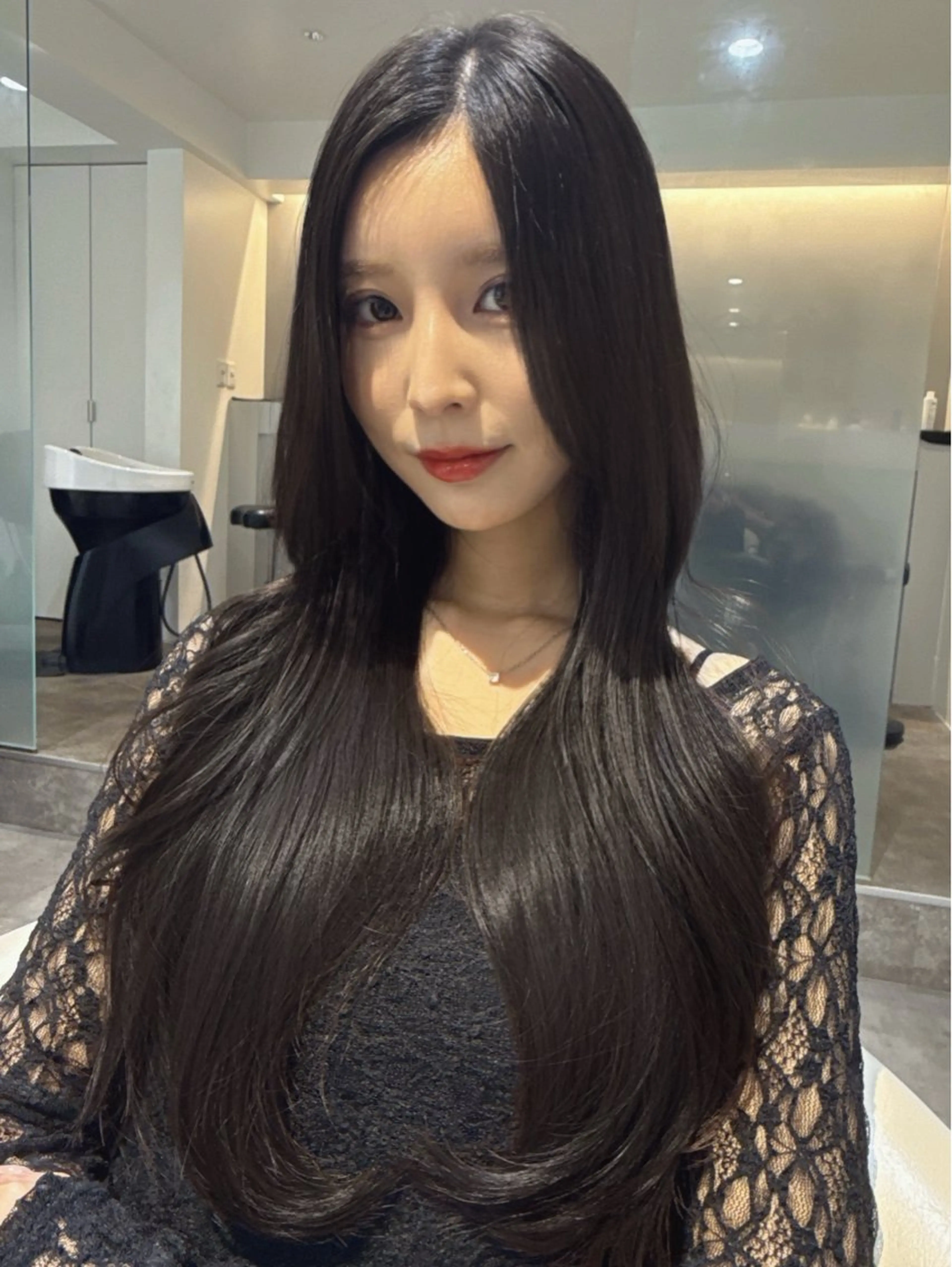 ロング カラー 透明感カラー グレージュ 髪質改善 トリートメント カット ヘアカラー トリートメント 💎透明感カラー特化 💎TAISEIのヘアスタイル