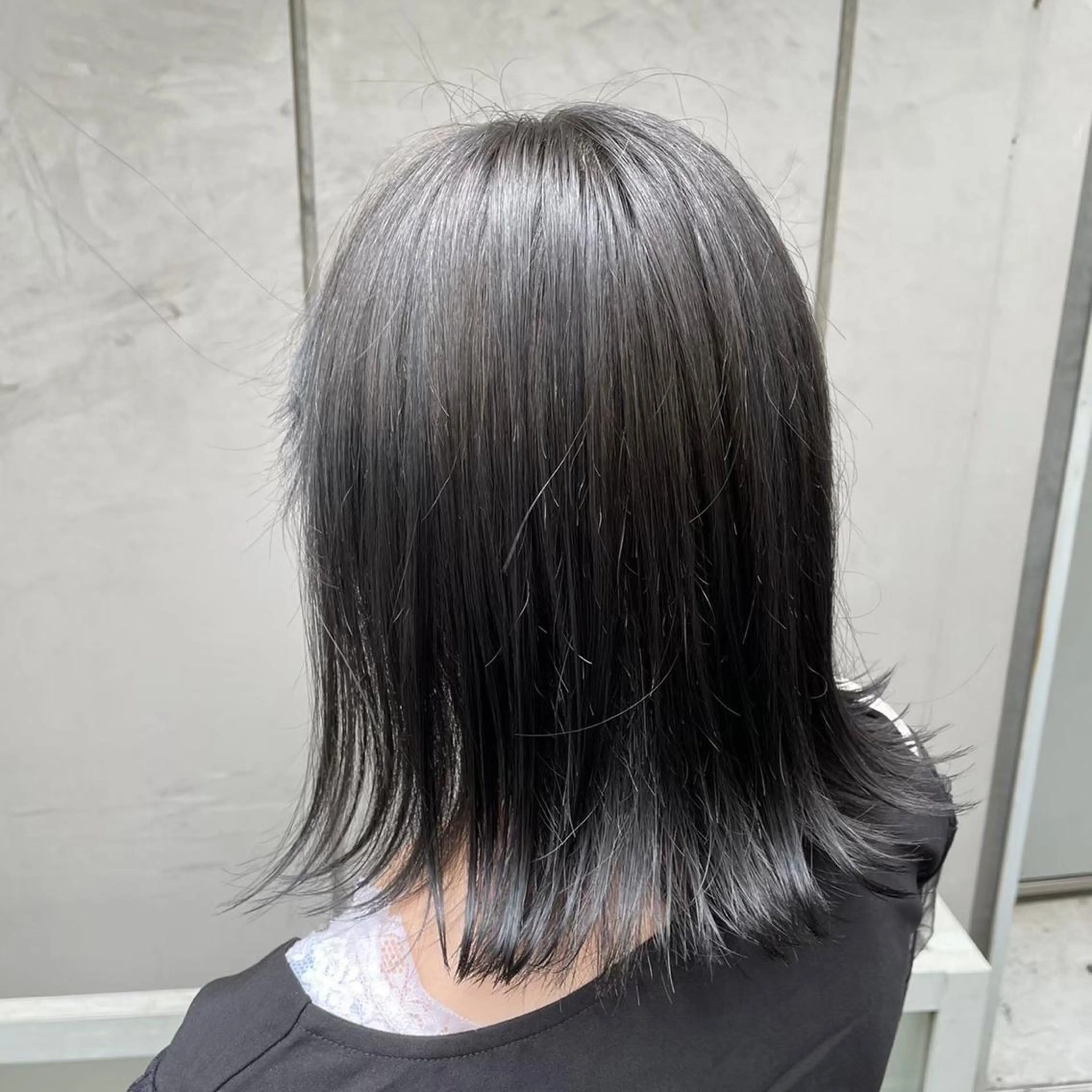 ミディアム トレンドモテカラー 🩷色落ちまで可愛くのヘアスタイル