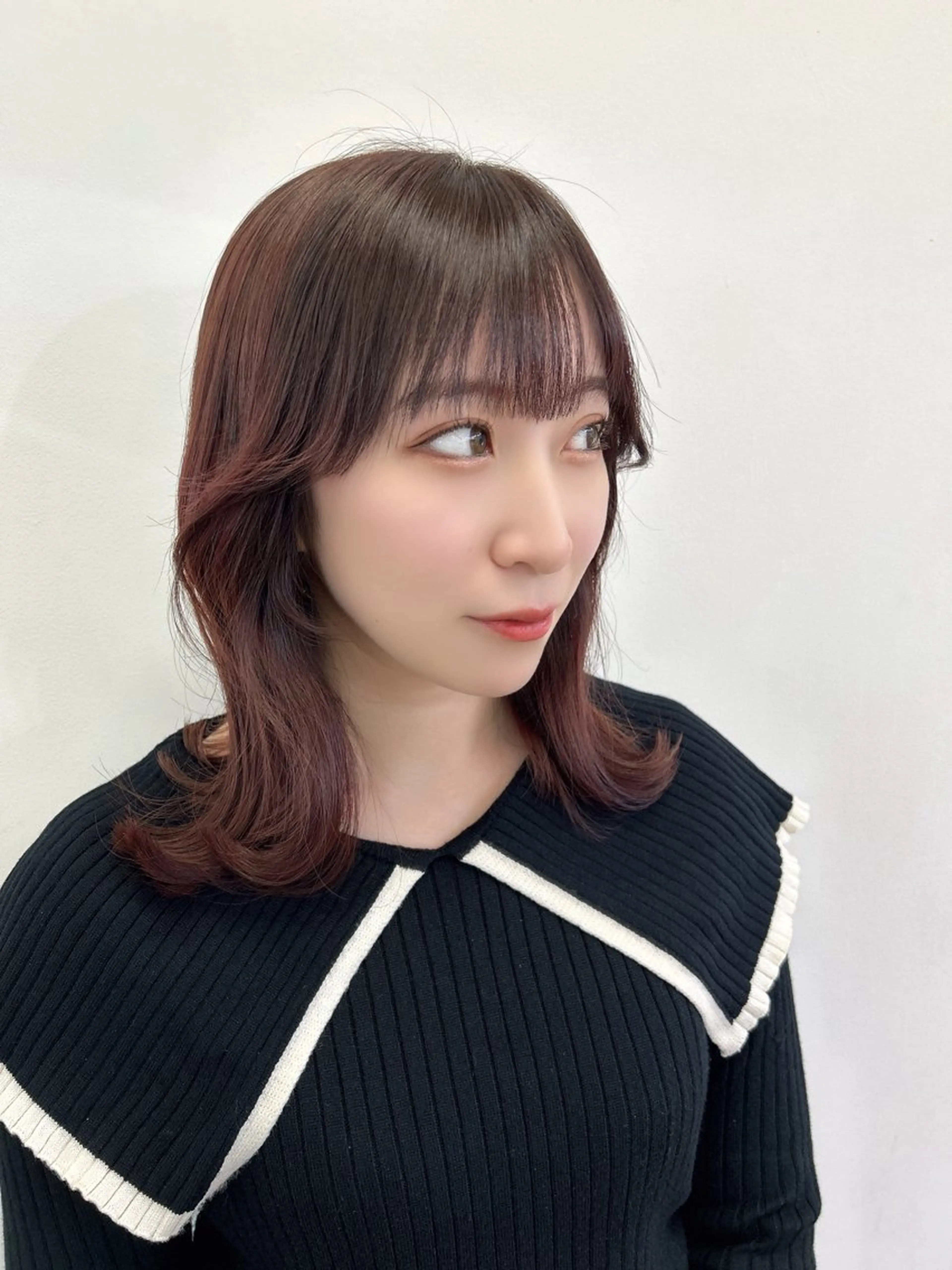 ミディアム hair salon siro所属・小澤 志穂のヘアスタイル