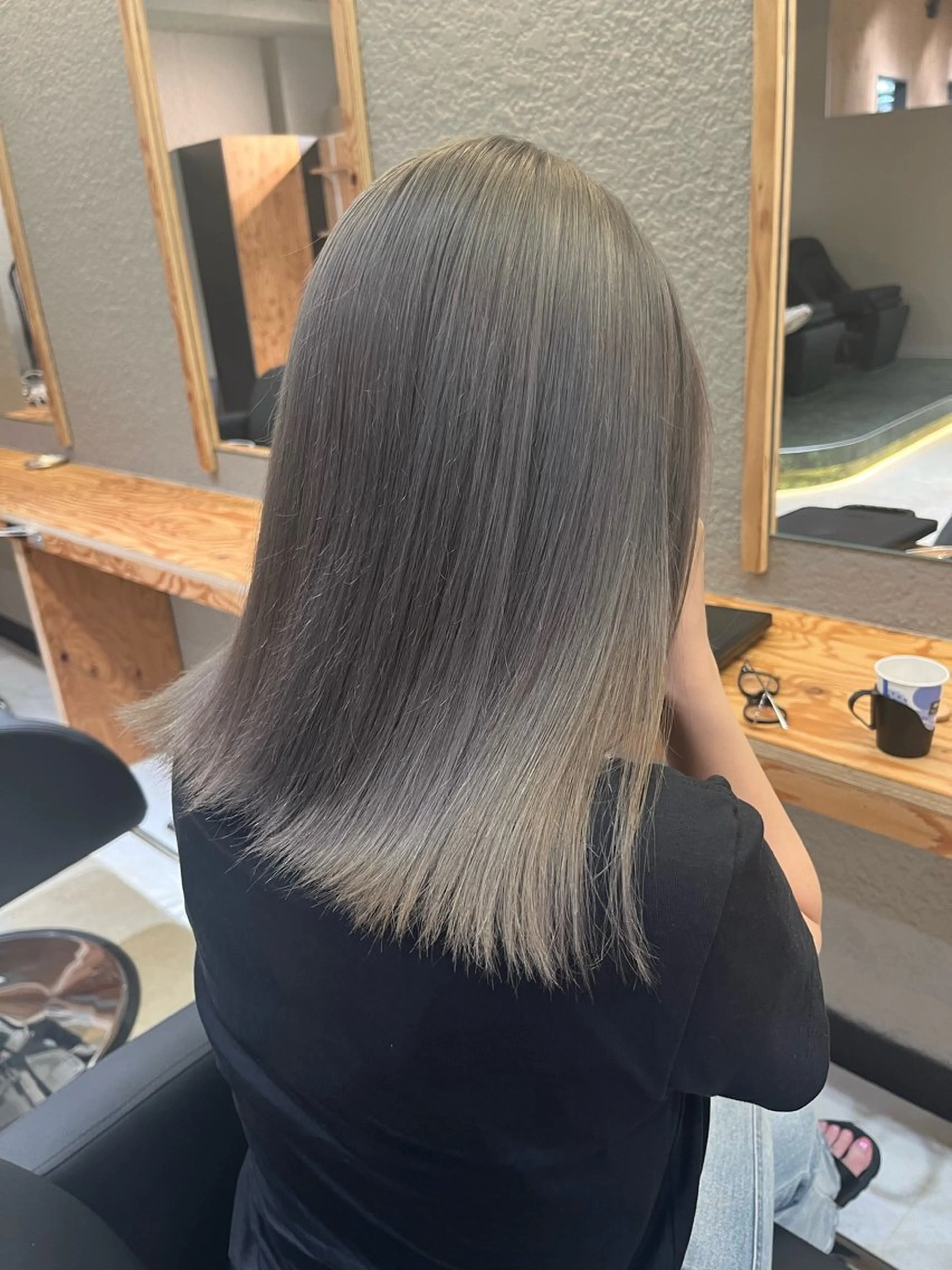 ミディアム ヘアカラー トリートメント 🏅EIGHT難波/ 【店長】タモツのヘアスタイル