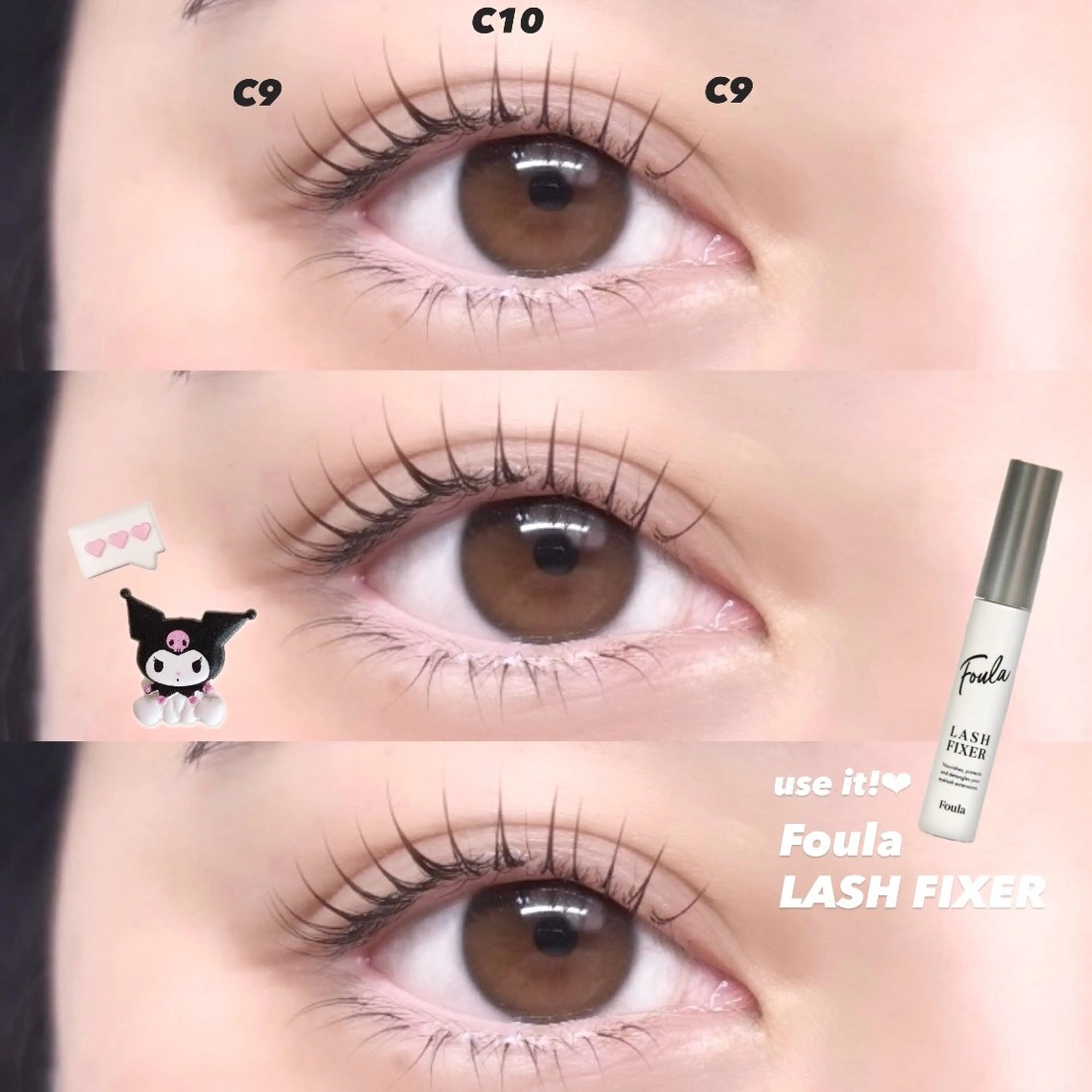 マツエク・マツパ Nana三茶 eyelist✧*.のマツエク・マツパデザイン