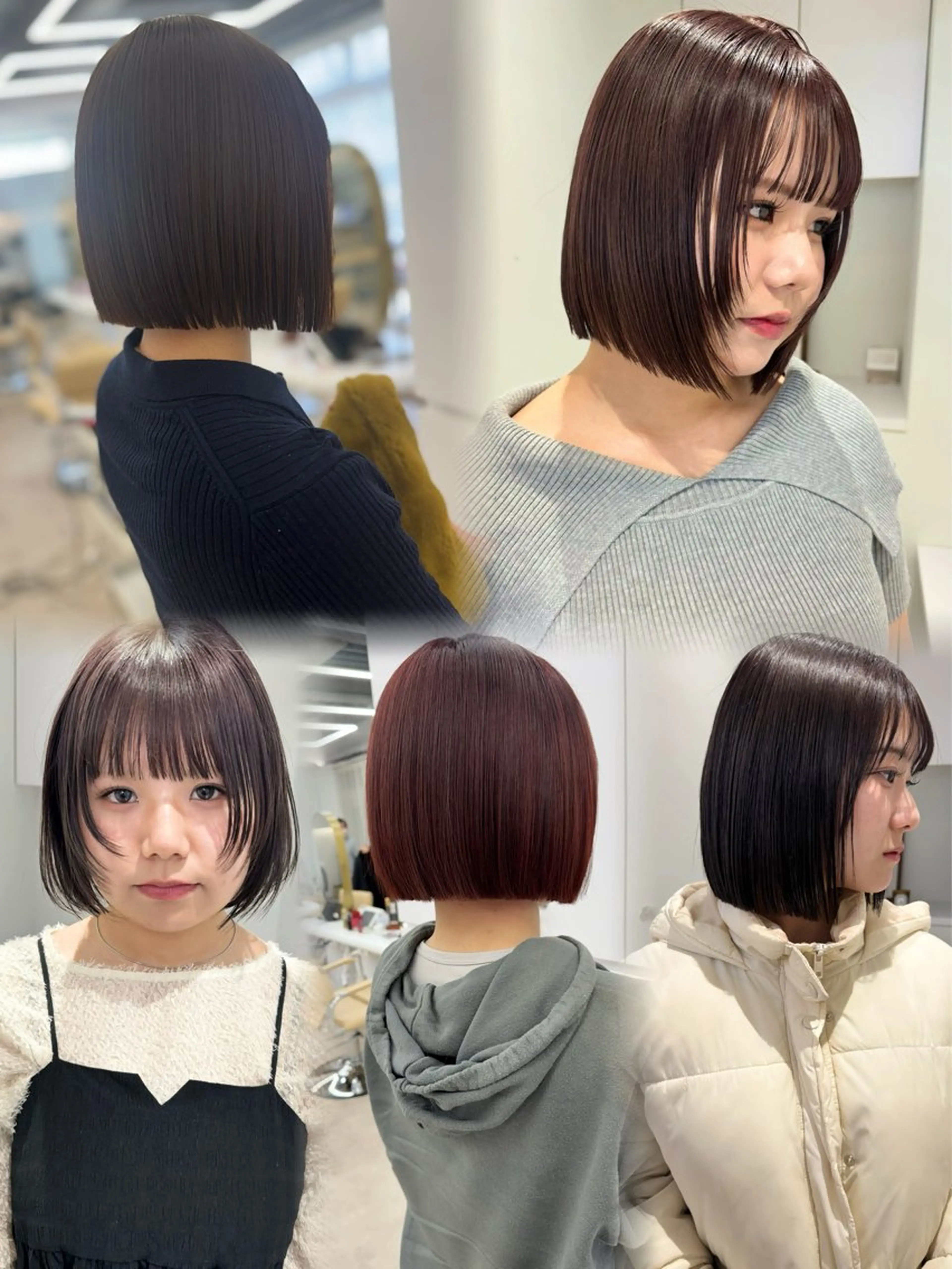 ショート カラー ボブ カット ヘアカラー ✨ブリーチ/顔周り レイヤー¦YUKA✨のヘアスタイル