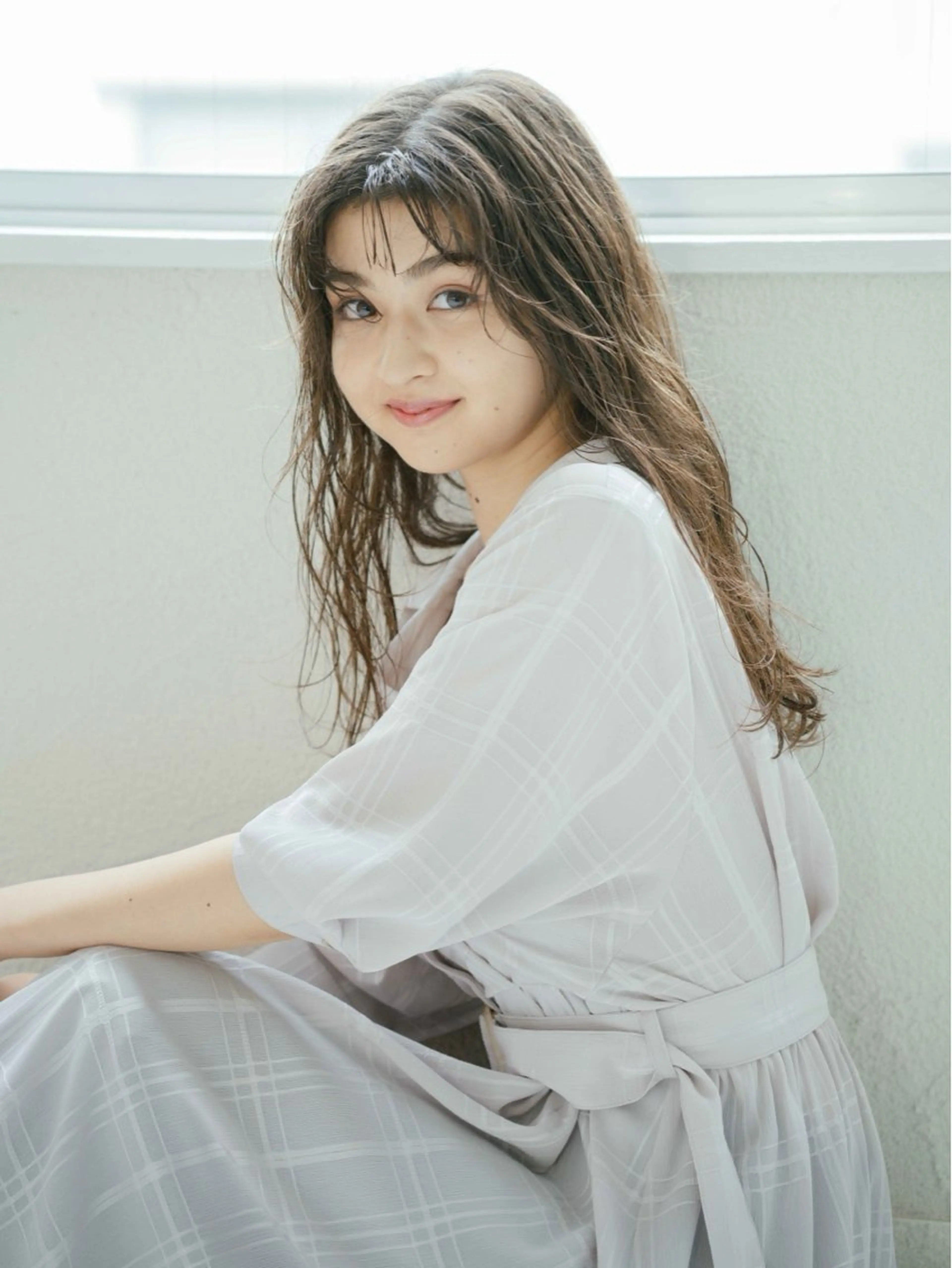 ロング 廣澤 雅生のヘアスタイル