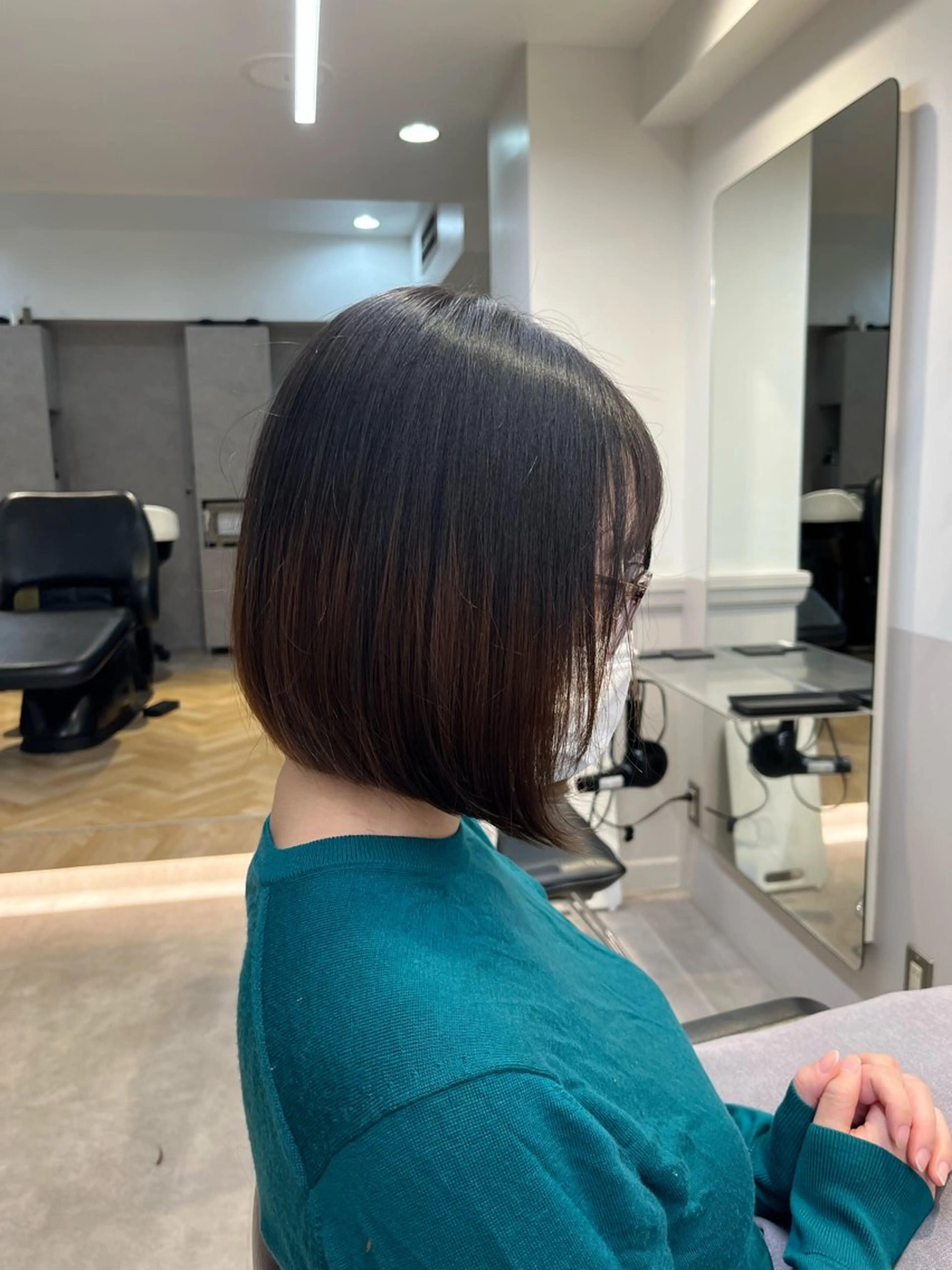 ショート ボブ 外ハネヘア マミ☁️ヘアセット /お呼ばれヘア/銀座のヘアスタイル