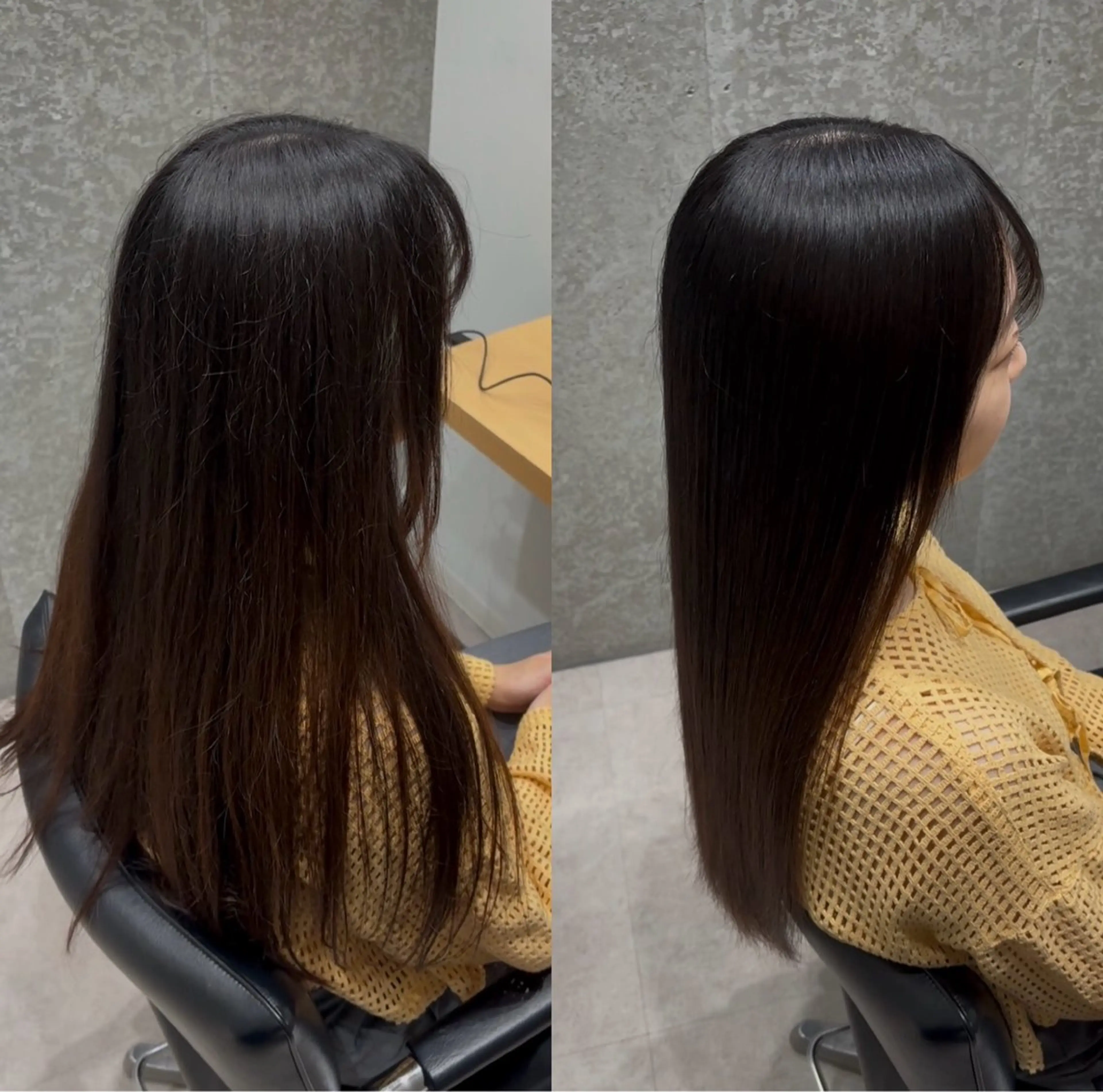 セミロング 髪質改善 トリートメント トリートメント 髪質改善ヘアケア 艶髪特化/上田のヘアスタイル