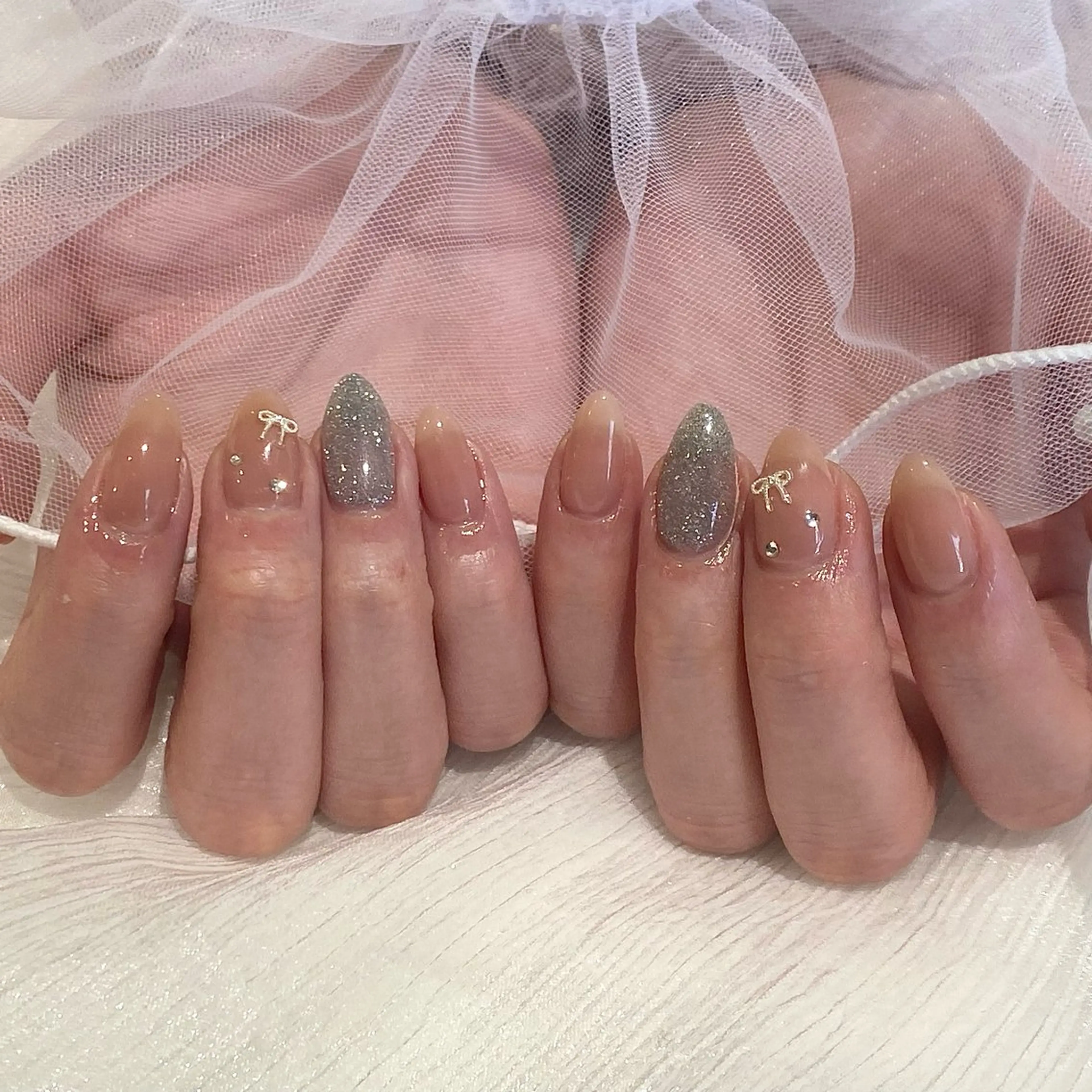 ネイル オフィスネイル シンプルネイル ワンホンネイル ハンドネイル ♡うるちゅるネイル♡ Julianaのネイルデザイン