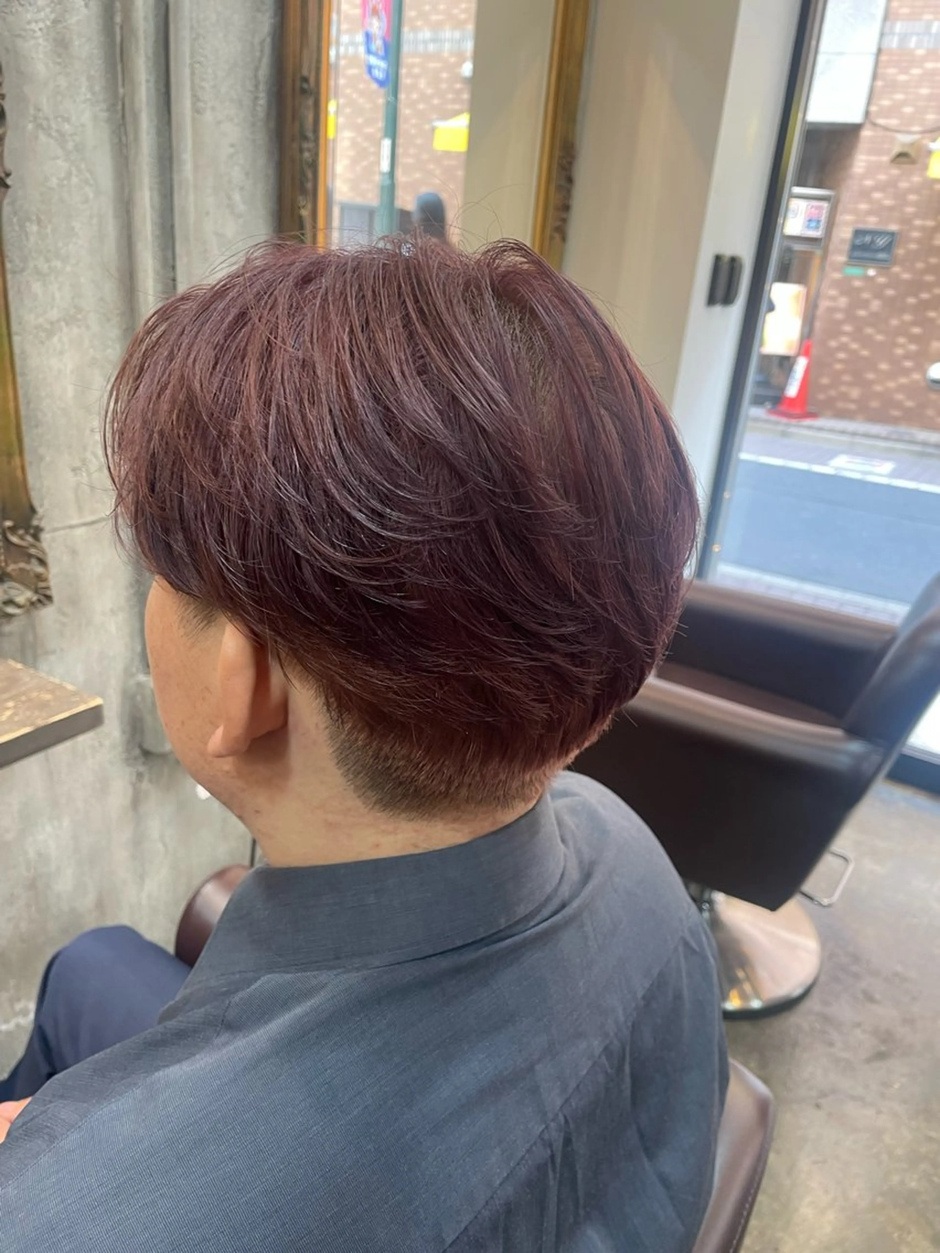 メンズ 梅本 春菜のヘアスタイル