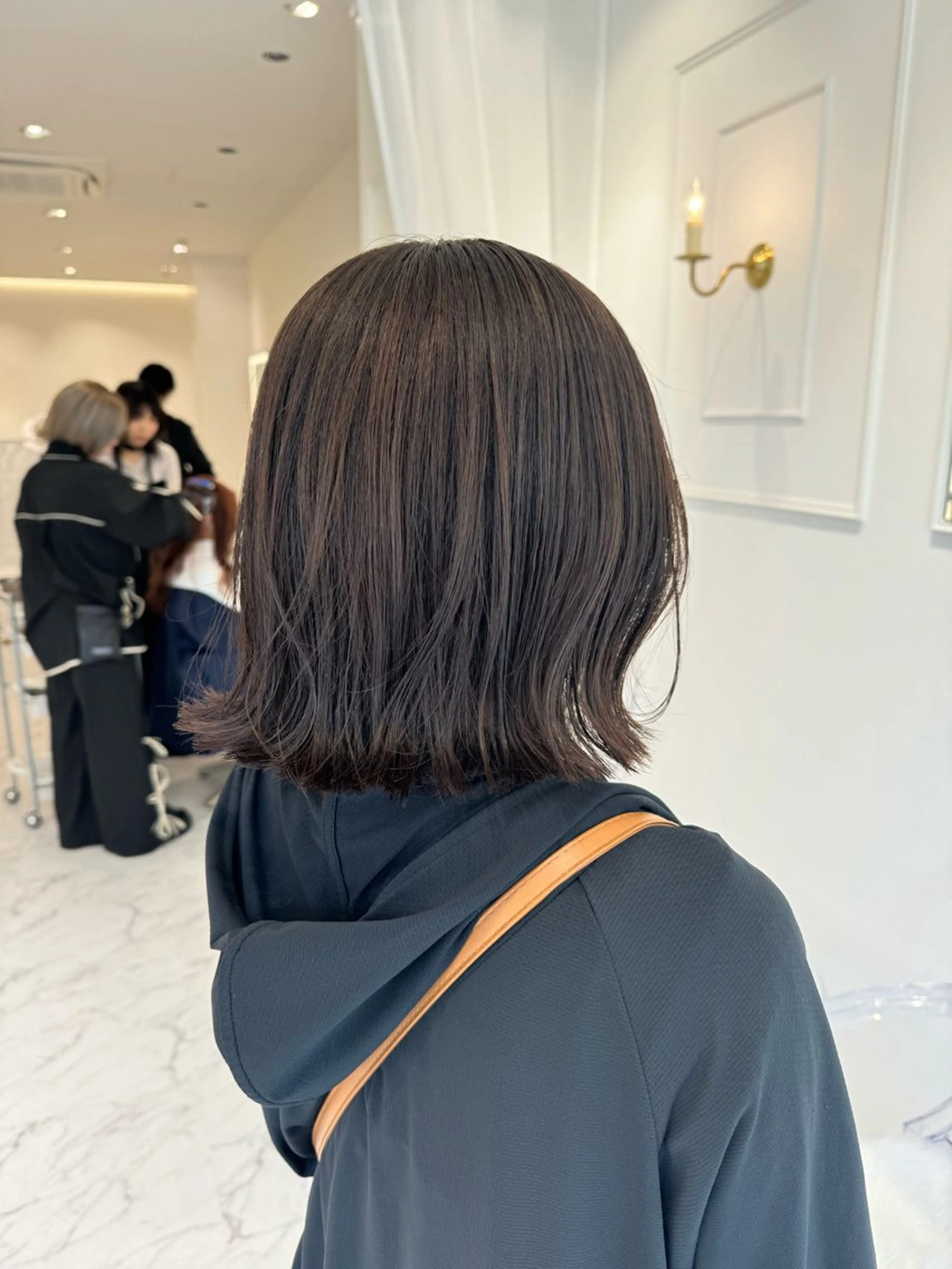 ロング カラー カット ヘアカラー ParveMix🍀 藤原愛未のヘアスタイル