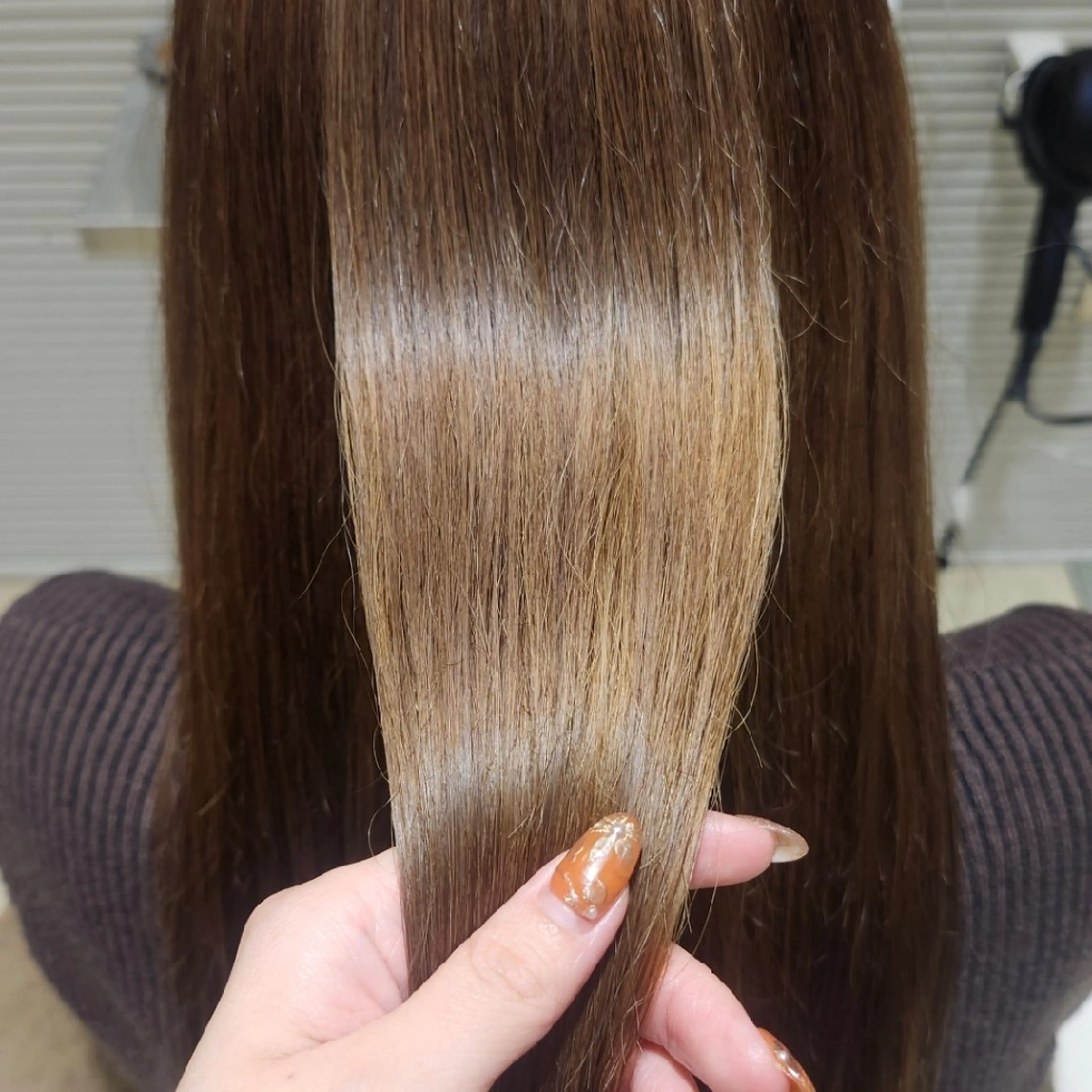 ロング 暖色カラー/髪質改善 /メンズ🧡莉南のヘアスタイル