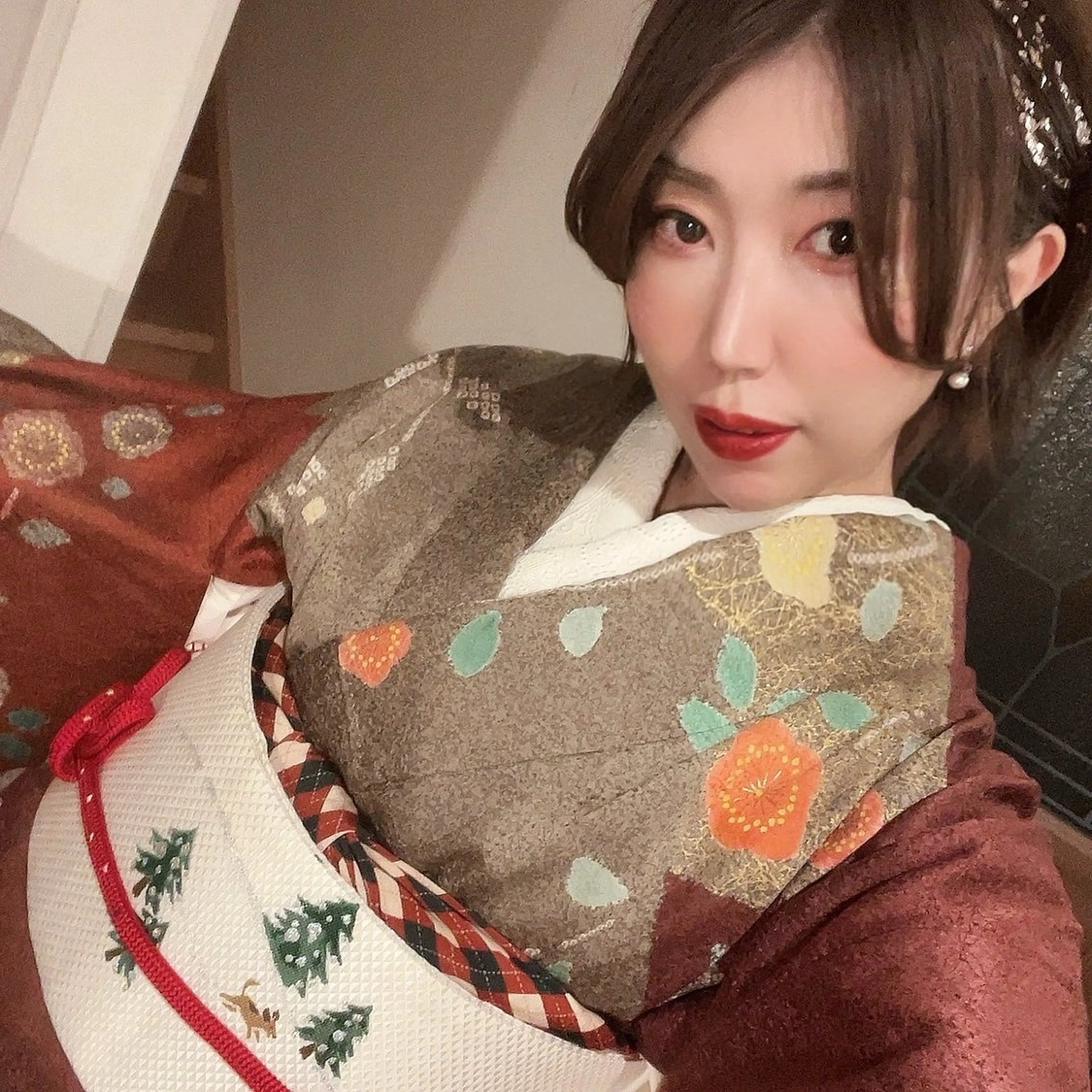 ショート ヘアアレンジ 着付け KANA カナのマツエク・マツパデザイン