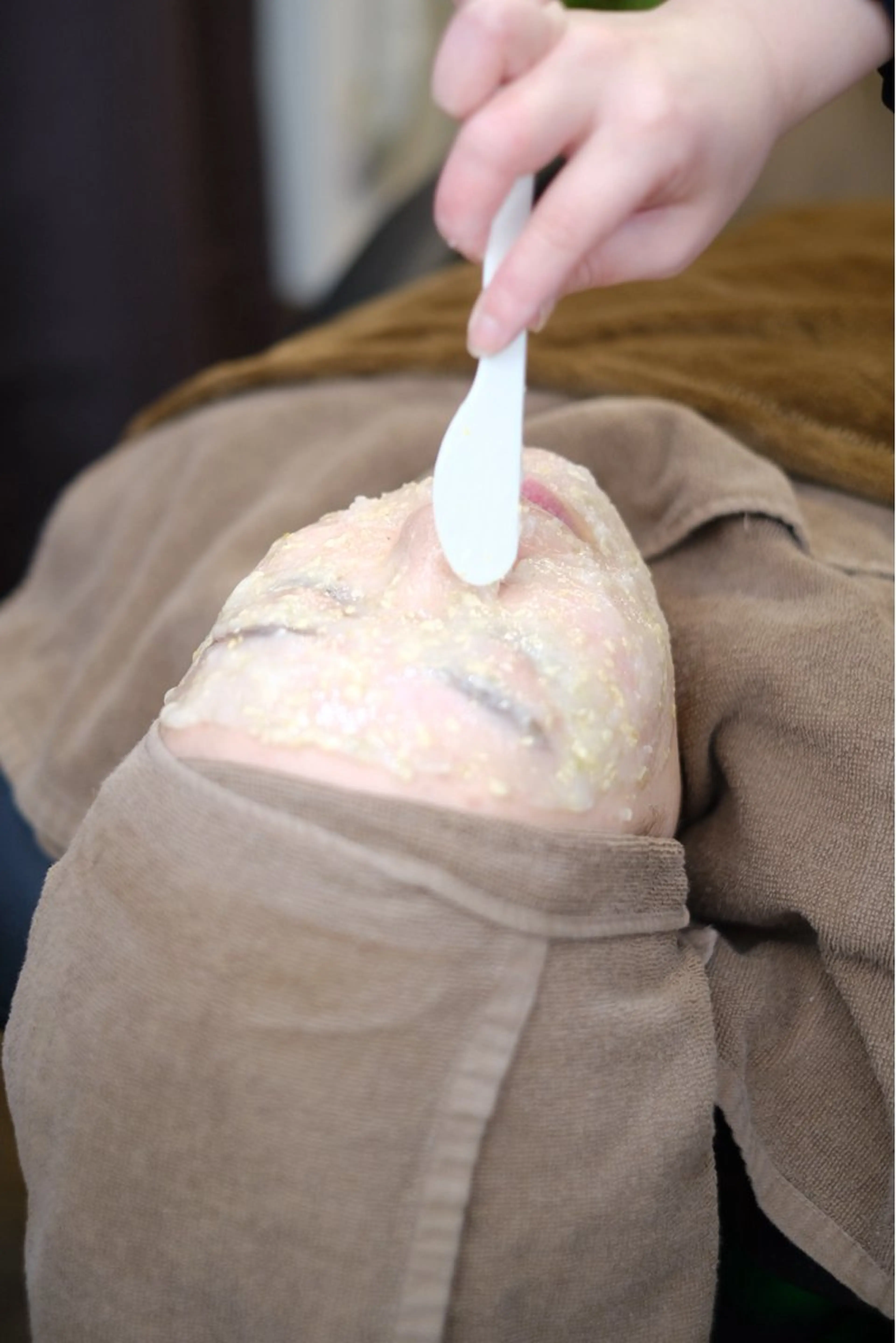 ｼェ-ﾋﾞﾝｸﾞ ｴｽﾃAmo新富町店のヘアスタイル