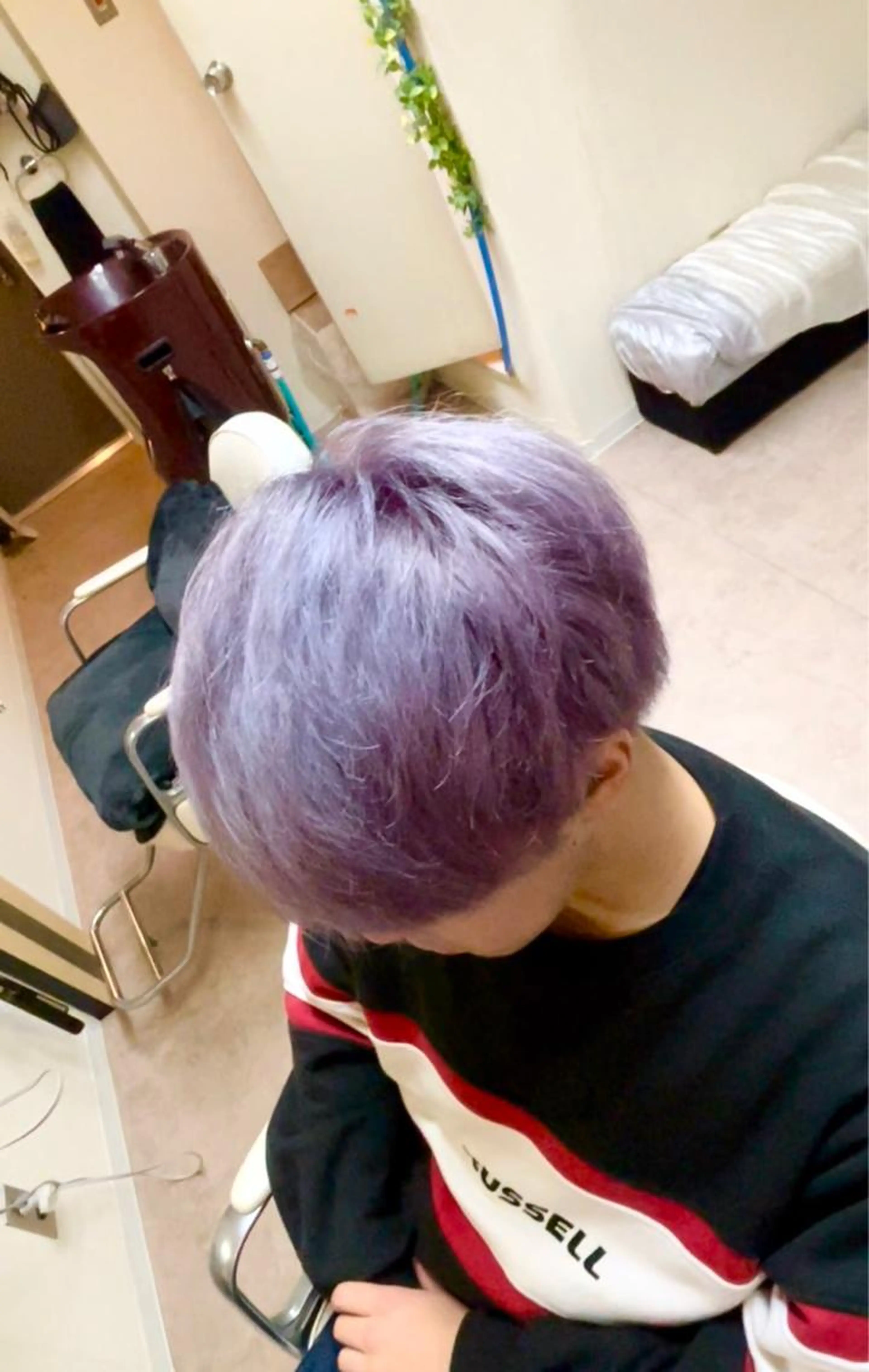 カット＋ブリーチ＋フルカラー＋トリートメントの写真