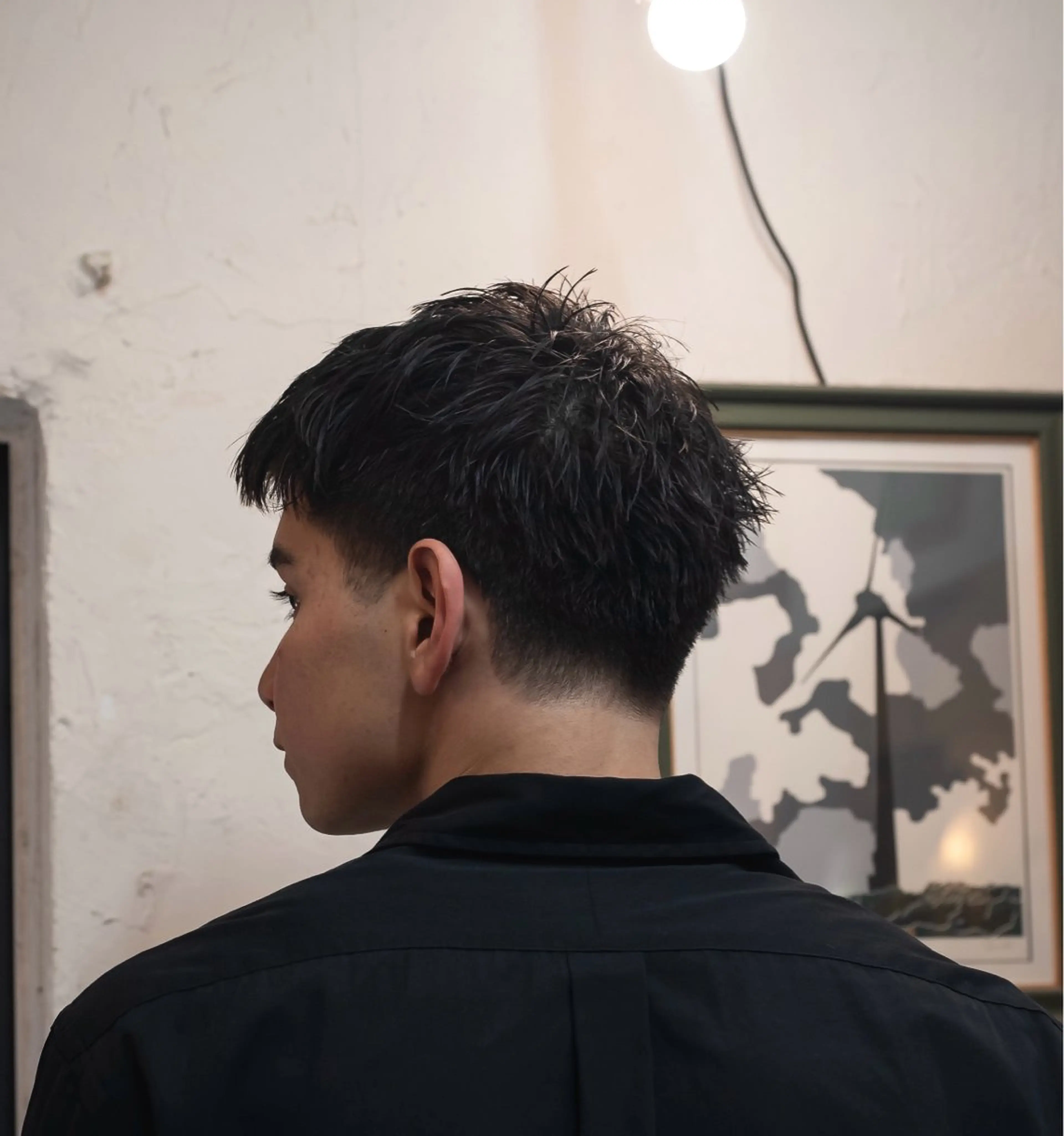 ショート カラー パーマ メンズ カット 🔗メンズサロン🔗 Kieのヘアスタイル