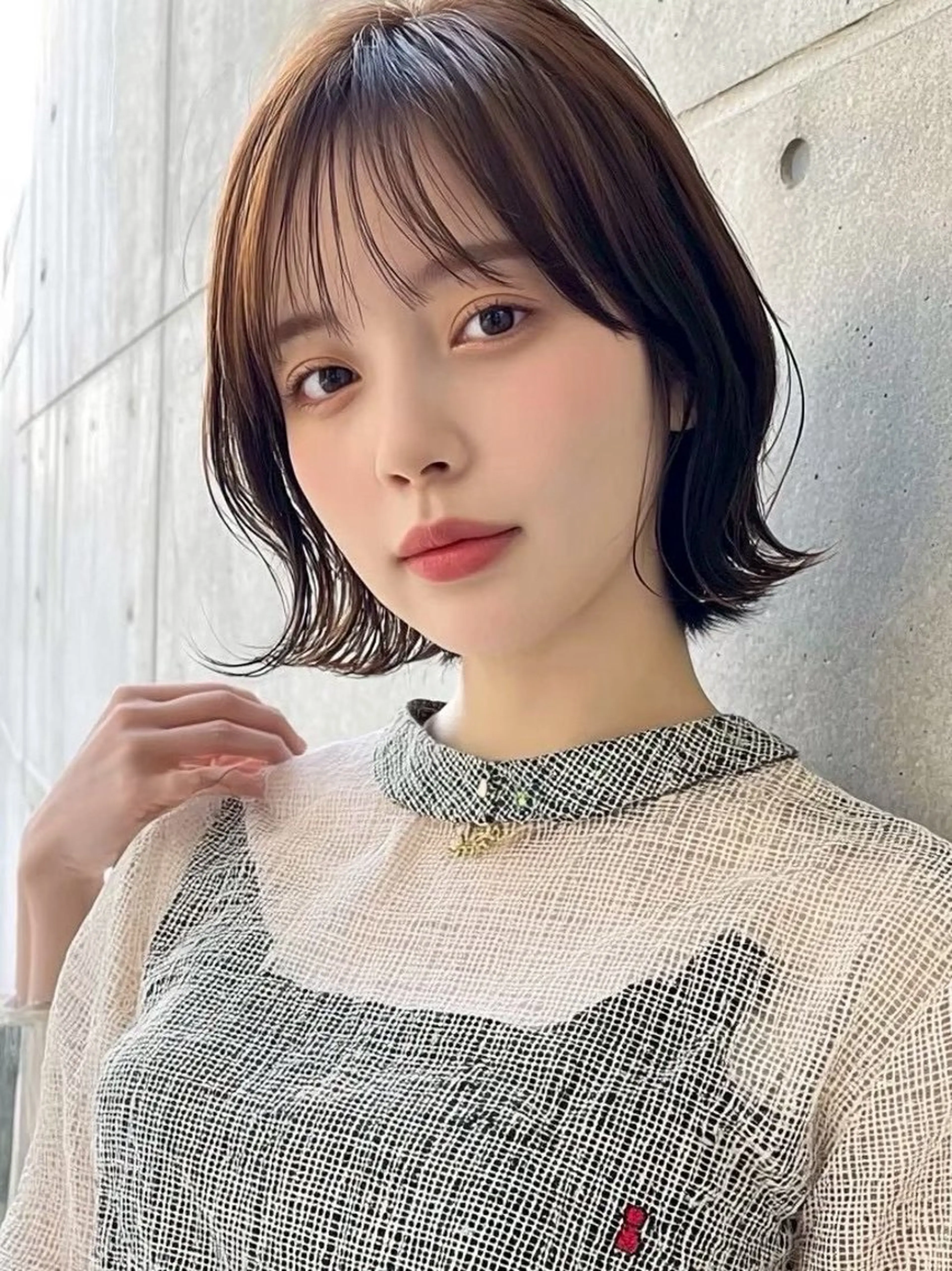 ショート カラー カット ヘアカラー トリートメント 🫧ナオ🫧 /韓国 ヘア/ マンツーマンのヘアスタイル