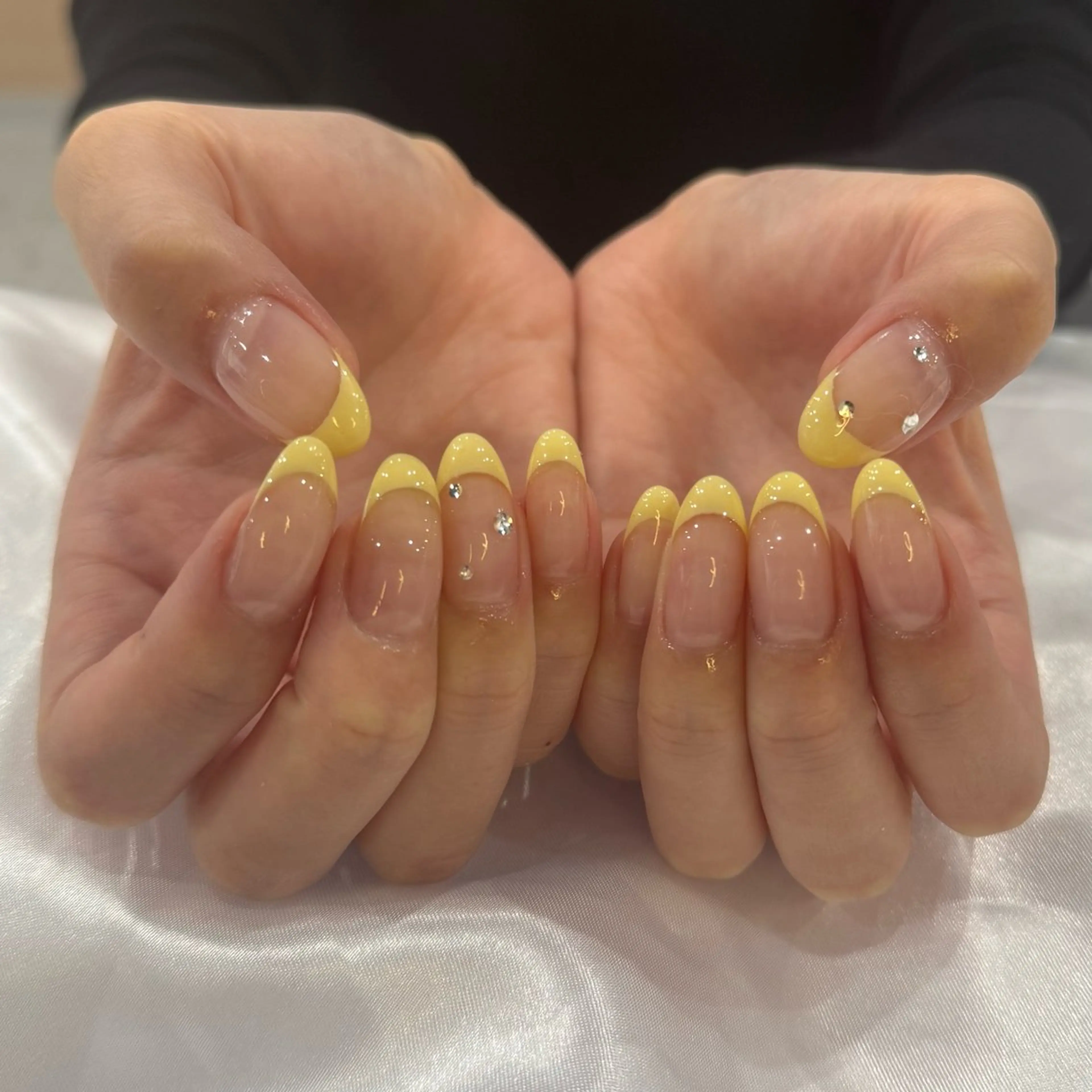 ネイル フレンチネイル Rommy Arisaのネイルデザイン