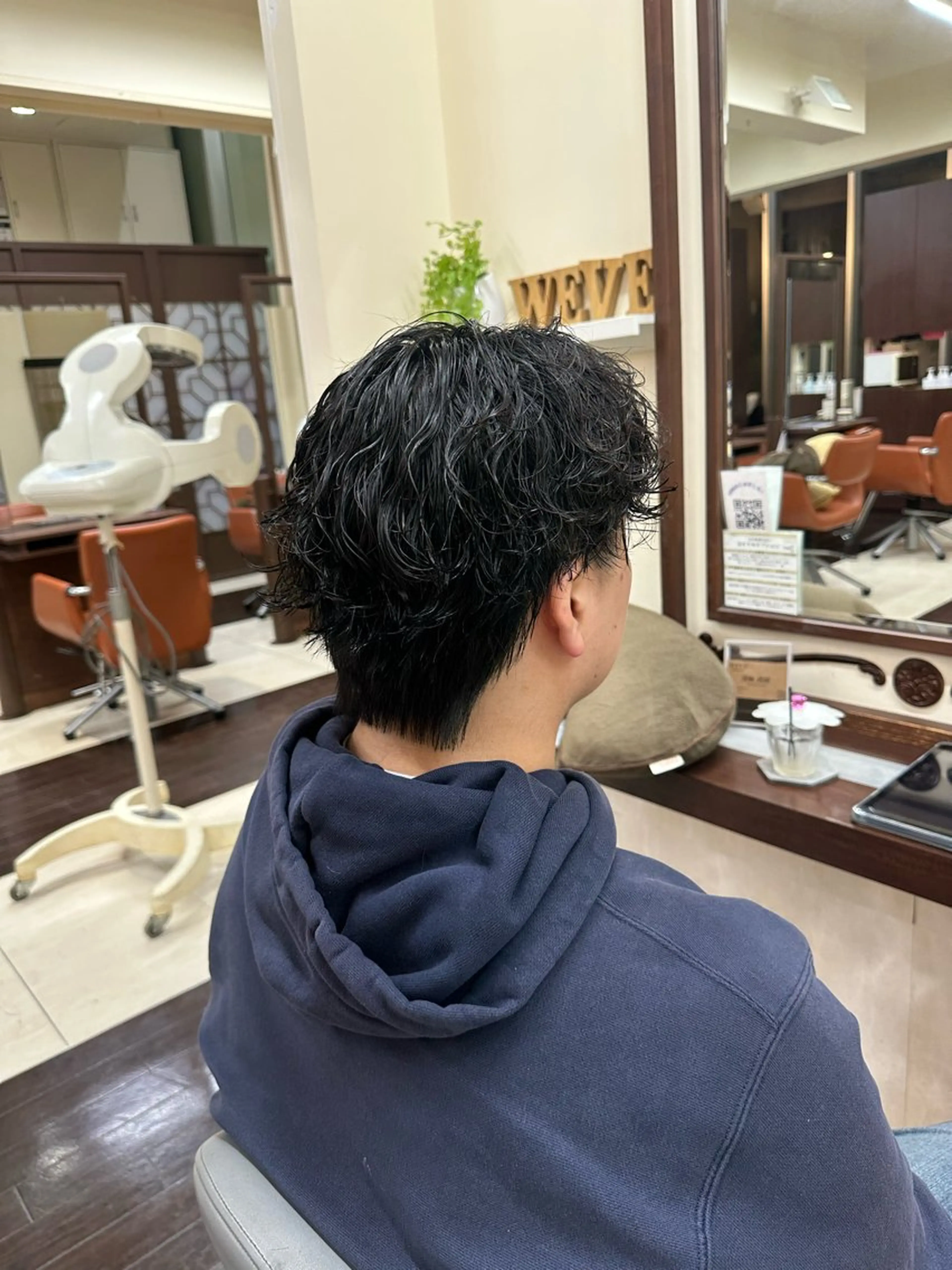 ショート カラー パーマ メンズ カット パーマ ヘアセット 毎月230人担当/ メンズヘア/清和武虎のヘアスタイル