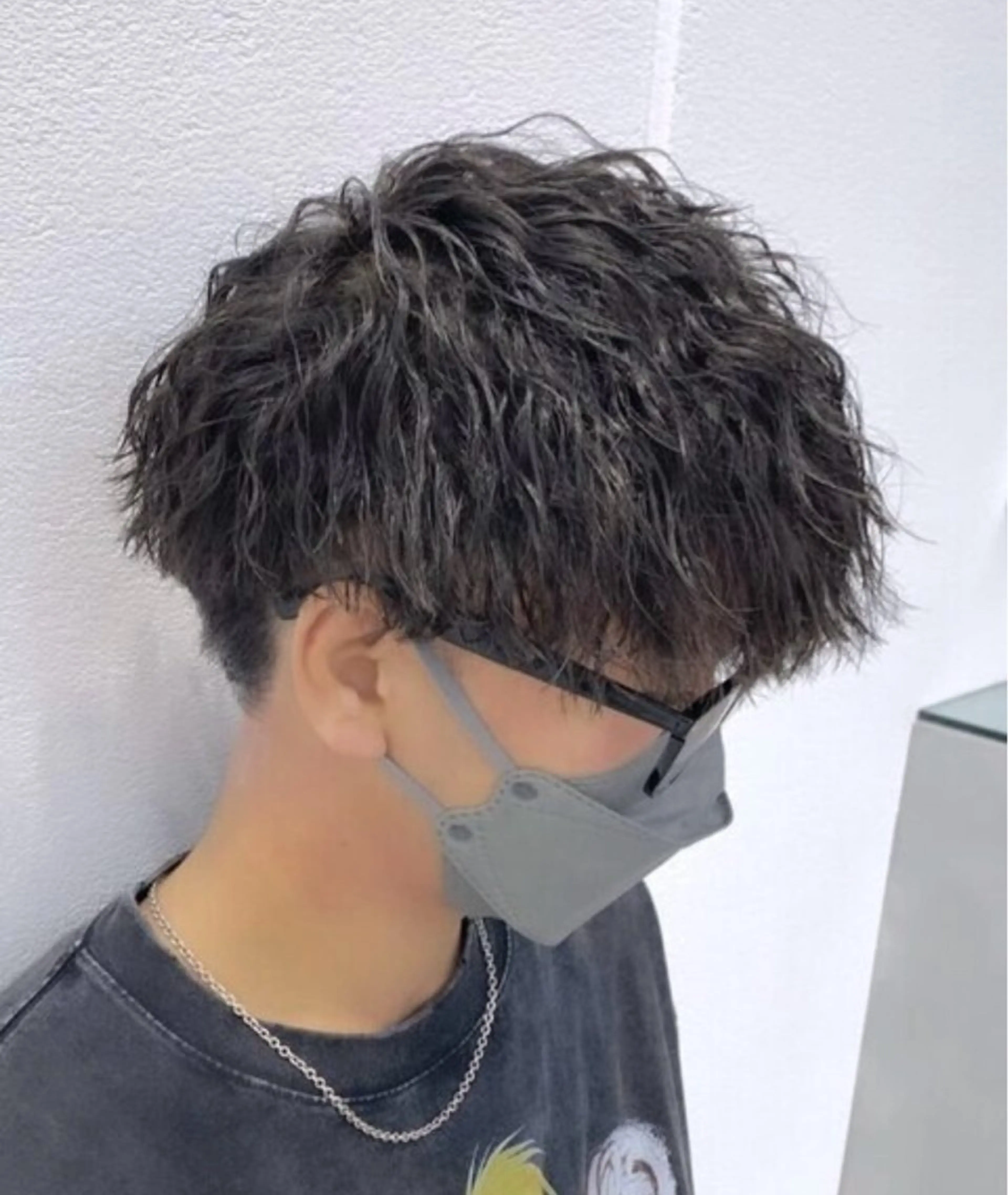 パーマ メンズ カット パーマ トリートメント ヘッドスパ 【メンズ特化】／ パーマ/名駅/Jinのヘアスタイル