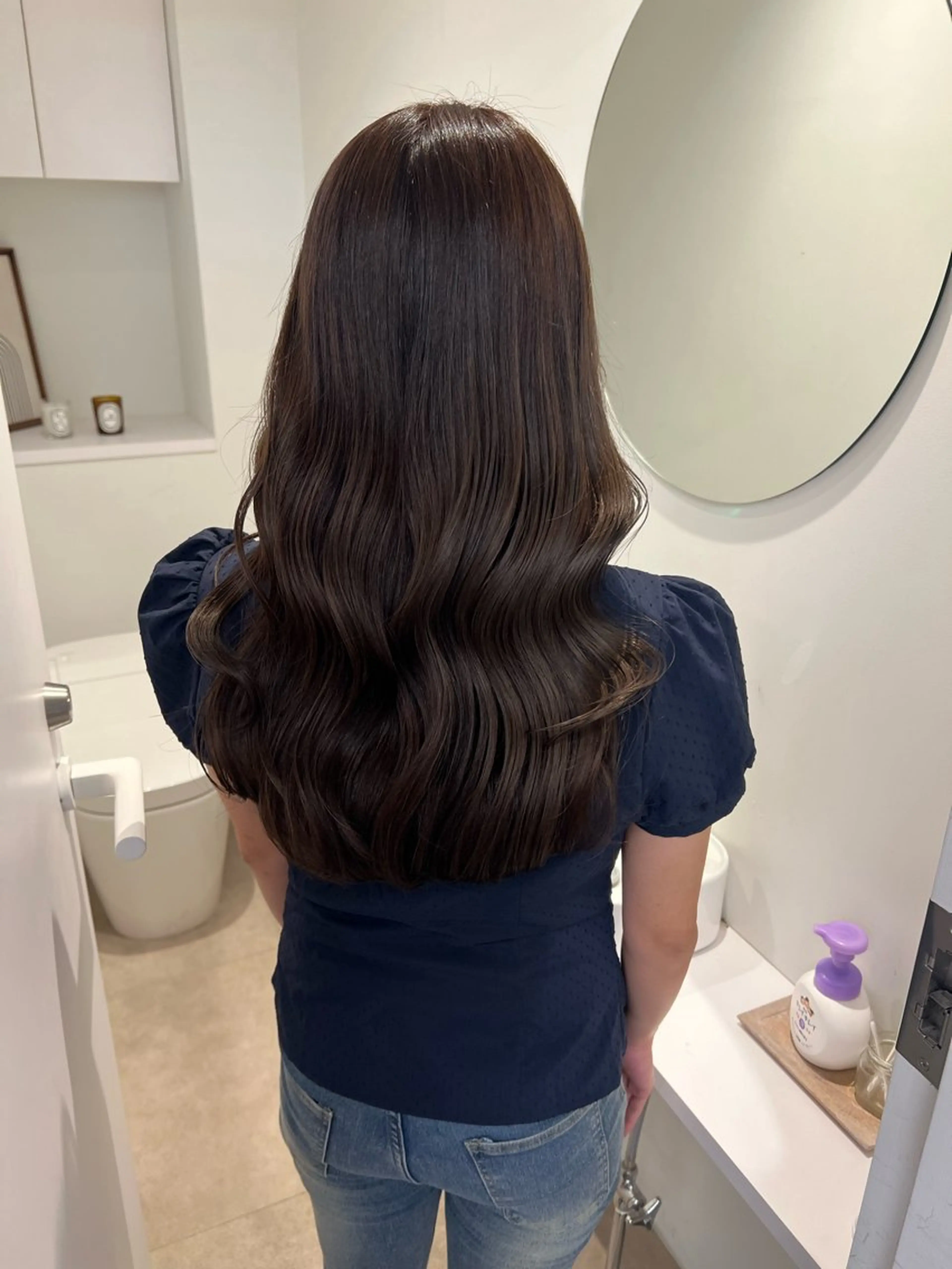 カラー ヘアカラー トリートメント アレンジ/ブラウン カラー HARU🕯のヘアスタイル