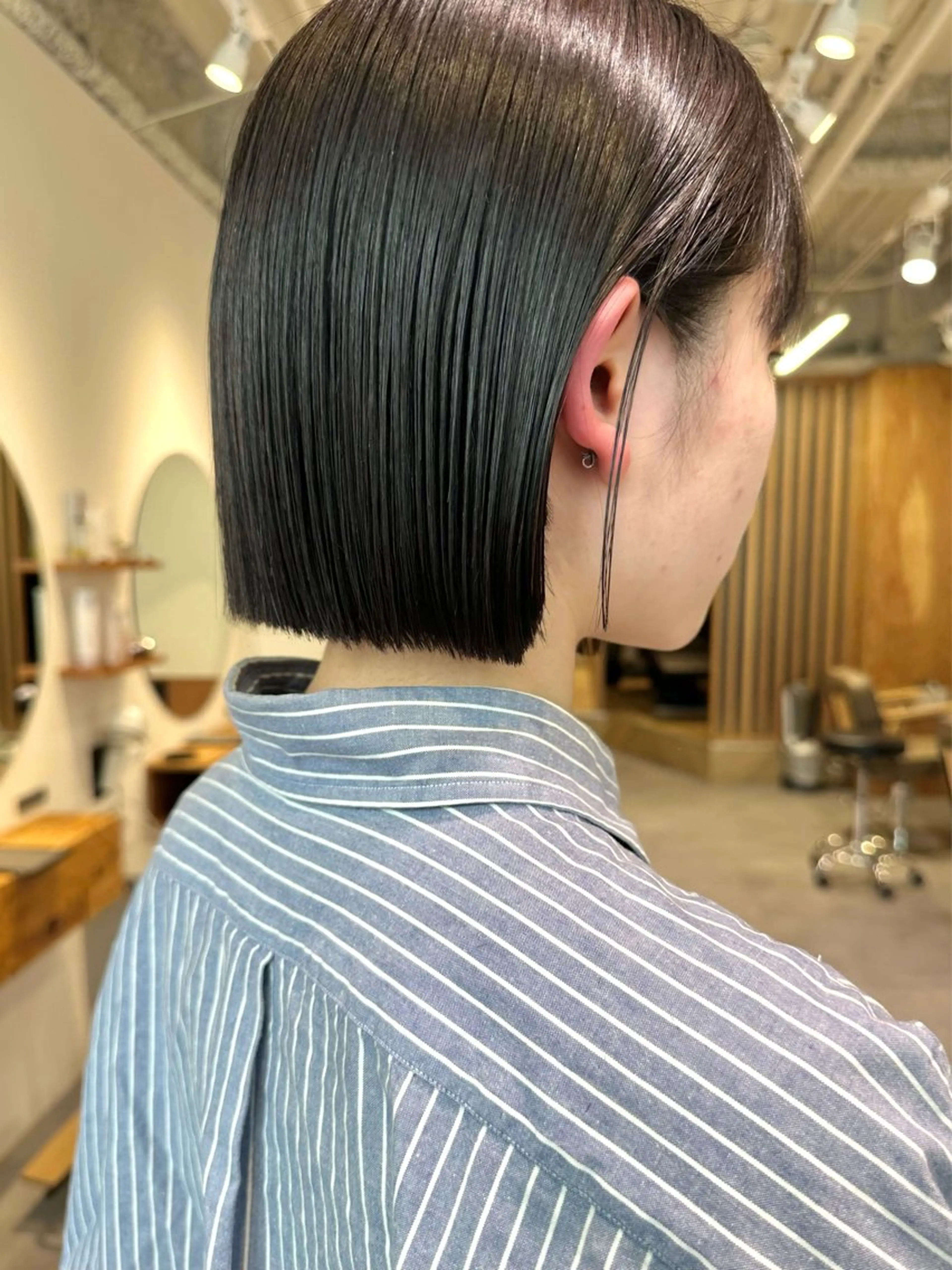 ショート sea by luvismけやき通り2号店所属・ボブ/ショート/ 縮毛矯正/岸本恭明のヘアスタイル