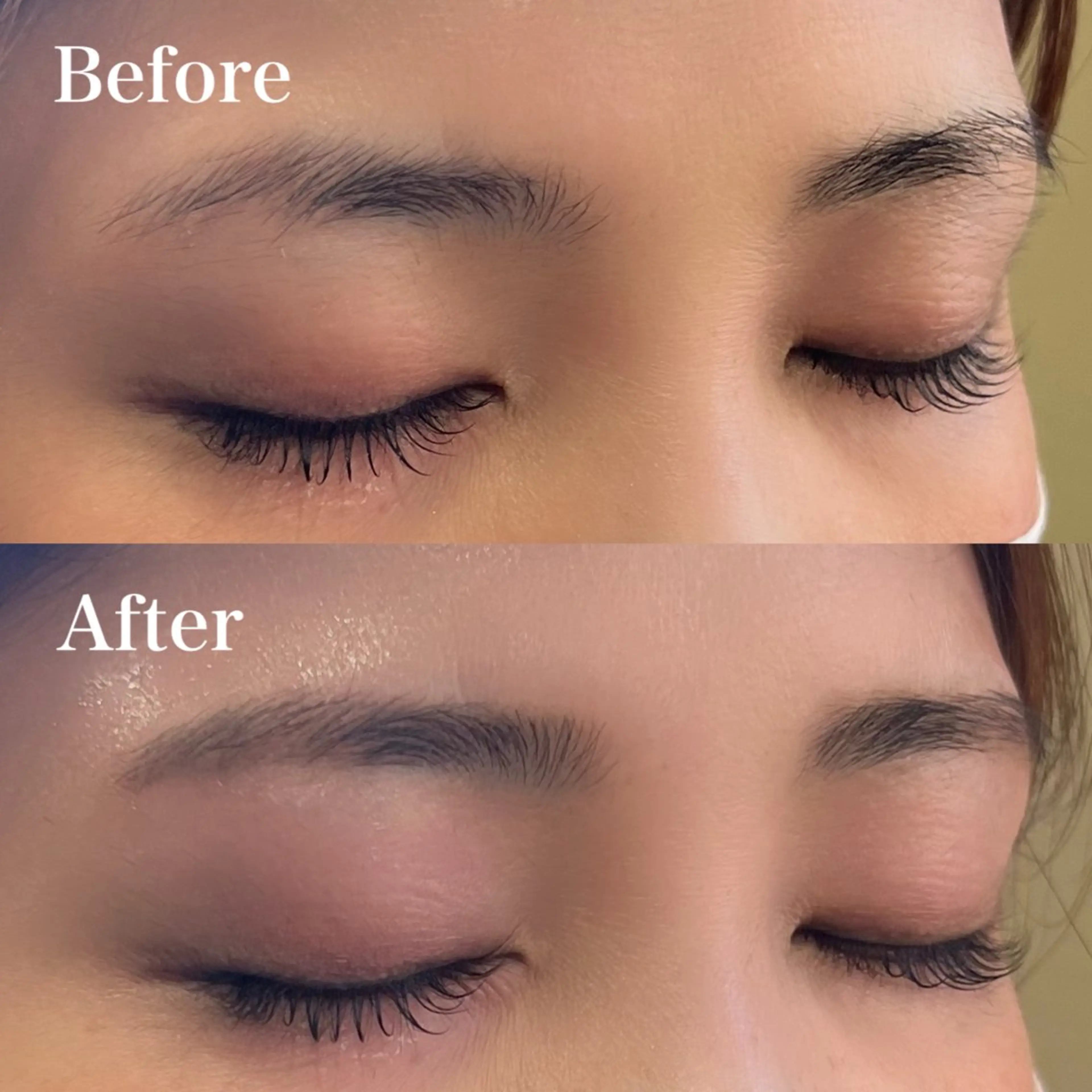 アイブロウ アイブロウ&マツパ カラーモデルまなみのマツエク・マツパデザイン