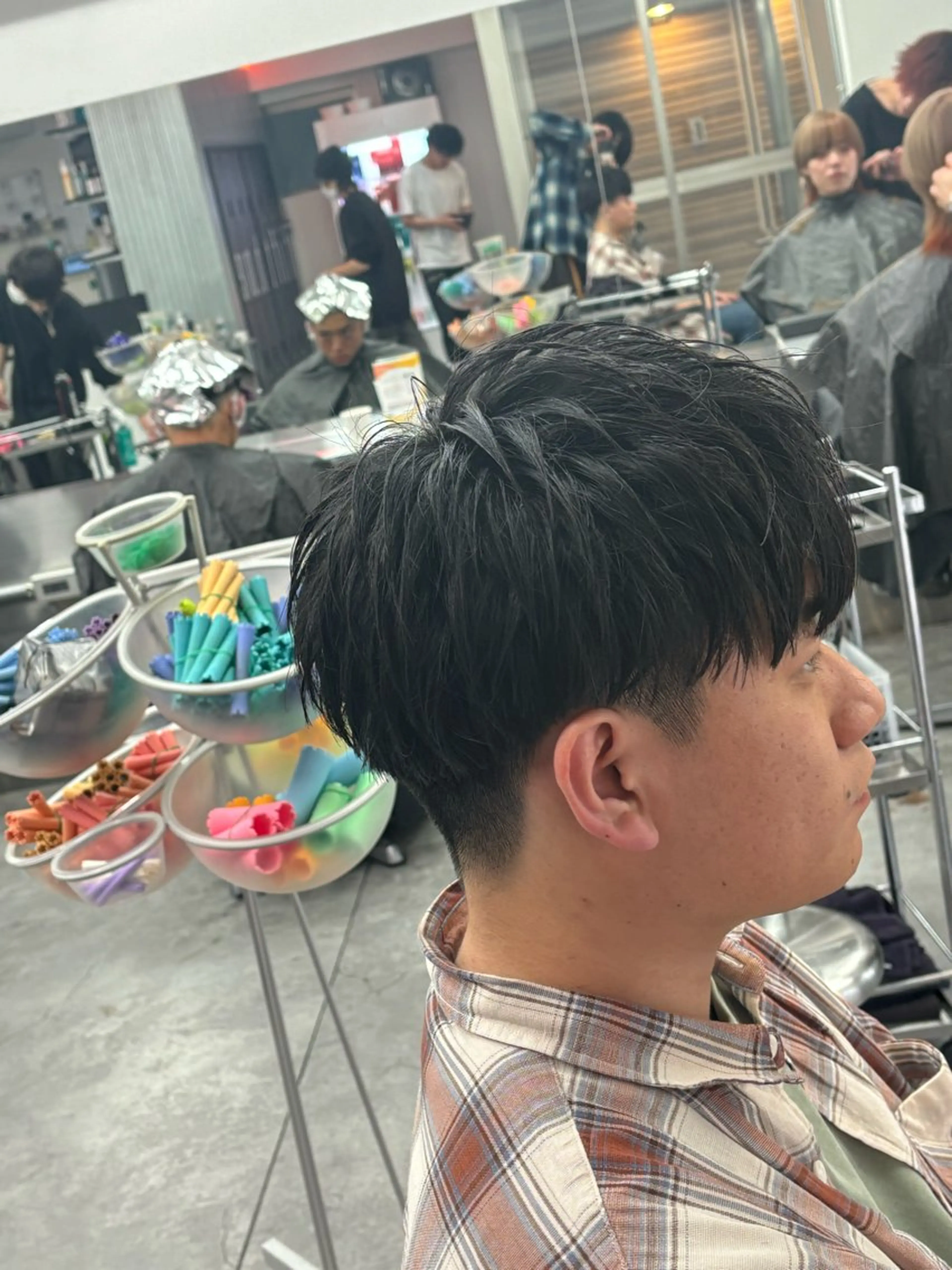 ショート メンズ カット トリートメント ヘッドスパ ヘアセット お悩み解消✨/ メンズパーマ✨/直樹のヘアスタイル