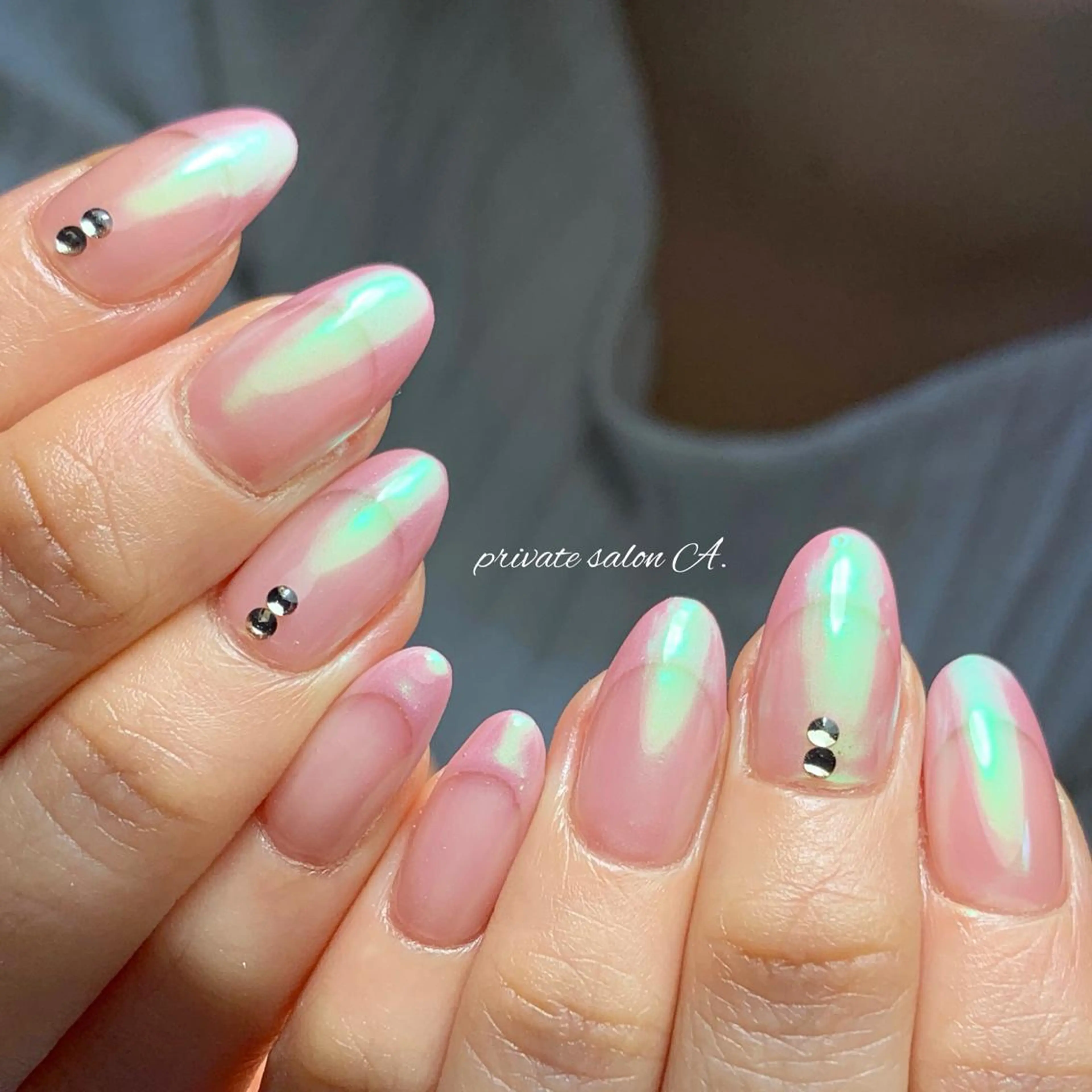 ネイル フレンチネイル ピンク richeri beautyのエステ・リラクイメージ