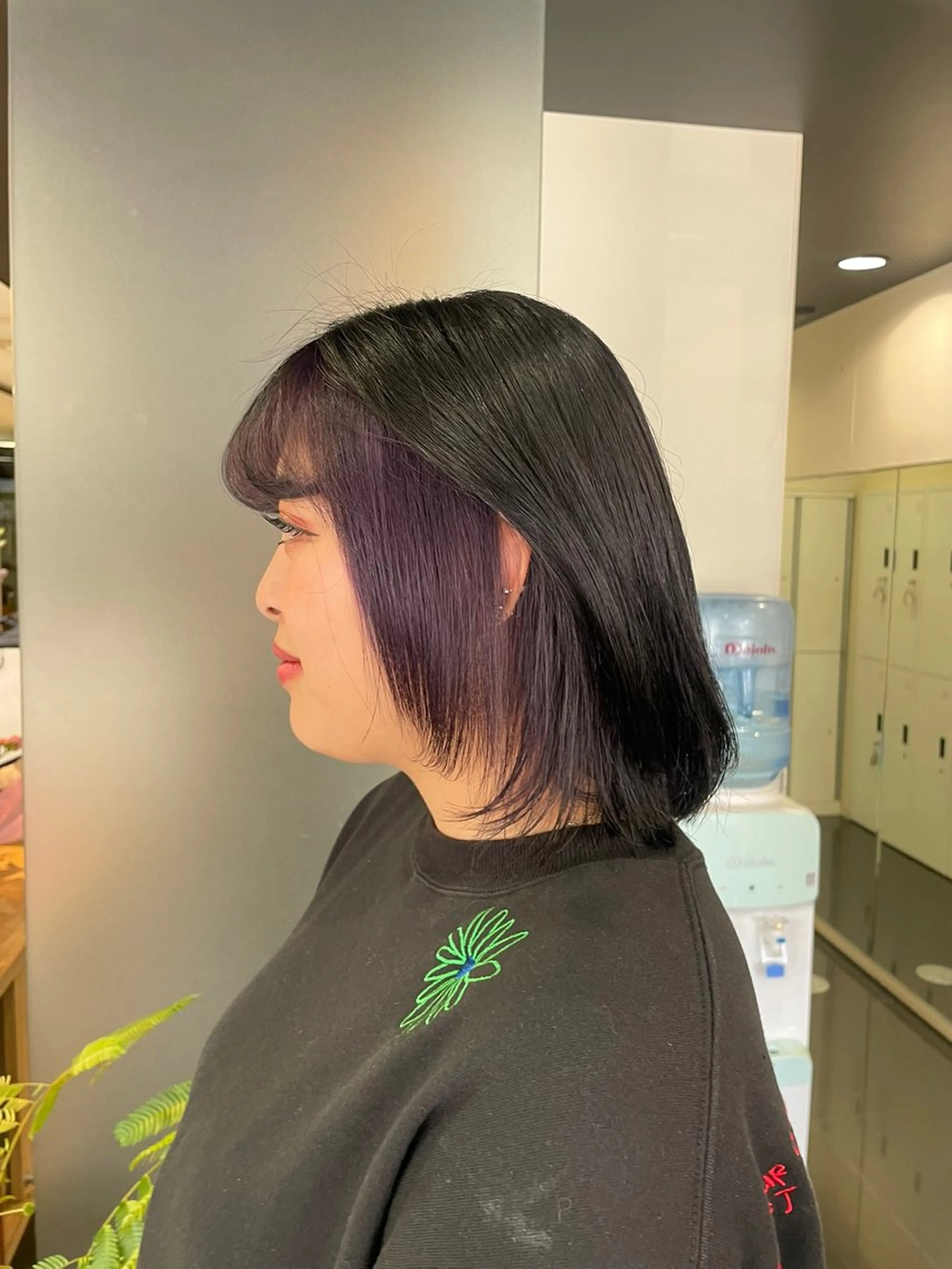 ミディアム カラー ヘアカラー トリートメント ハイトーン/パーソナ ルカラー診断・ユキノのヘアスタイル