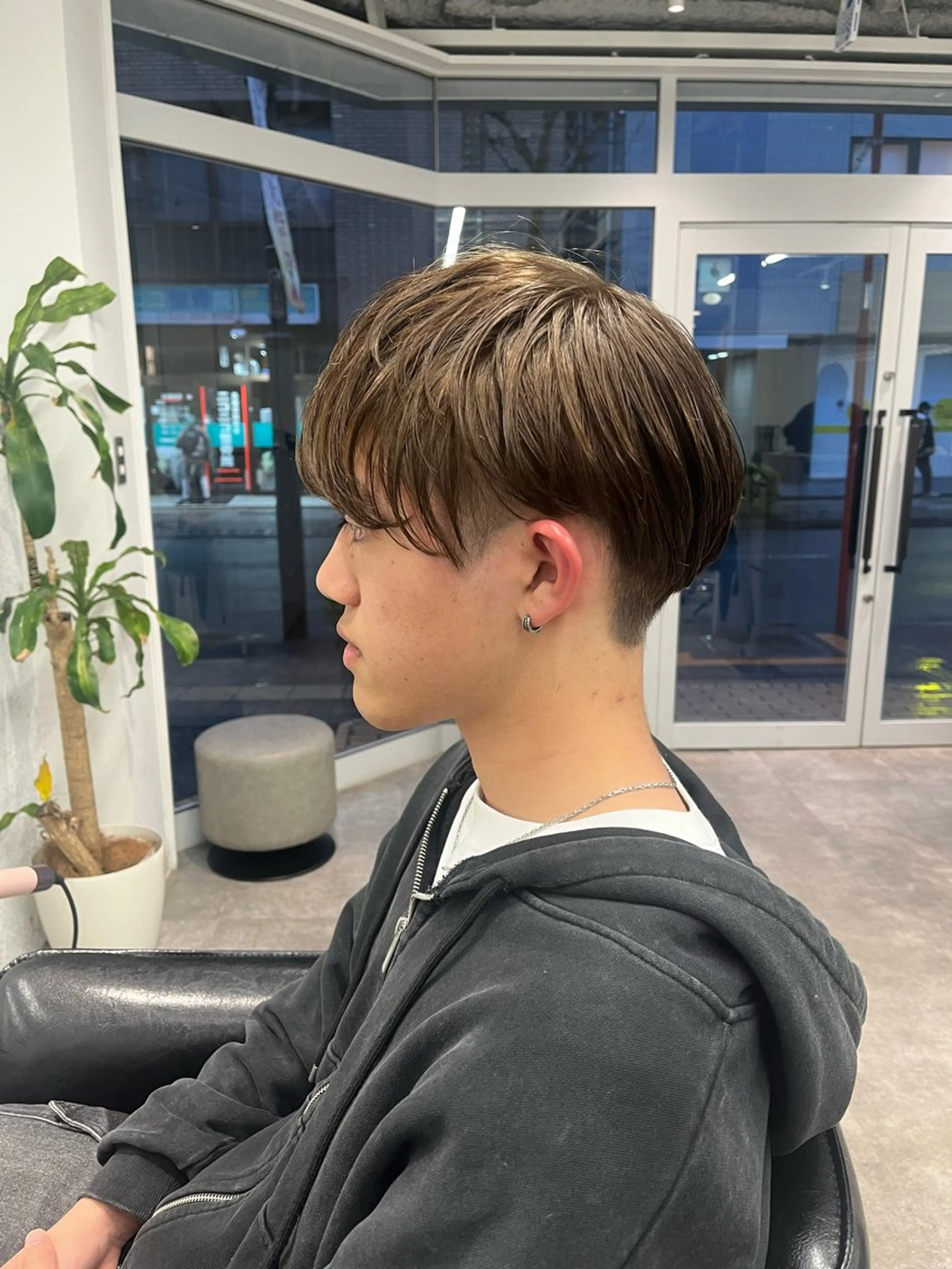 ショート カラー メンズ ベージュカラー 🍓艶髪/艶カラー ハイトーン/しんたにのヘアスタイル